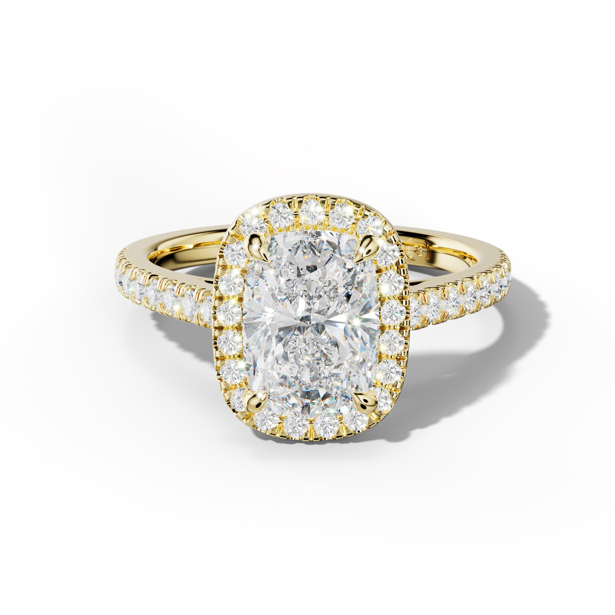 Aspen Elongated Cushion Cut Engagement Ring