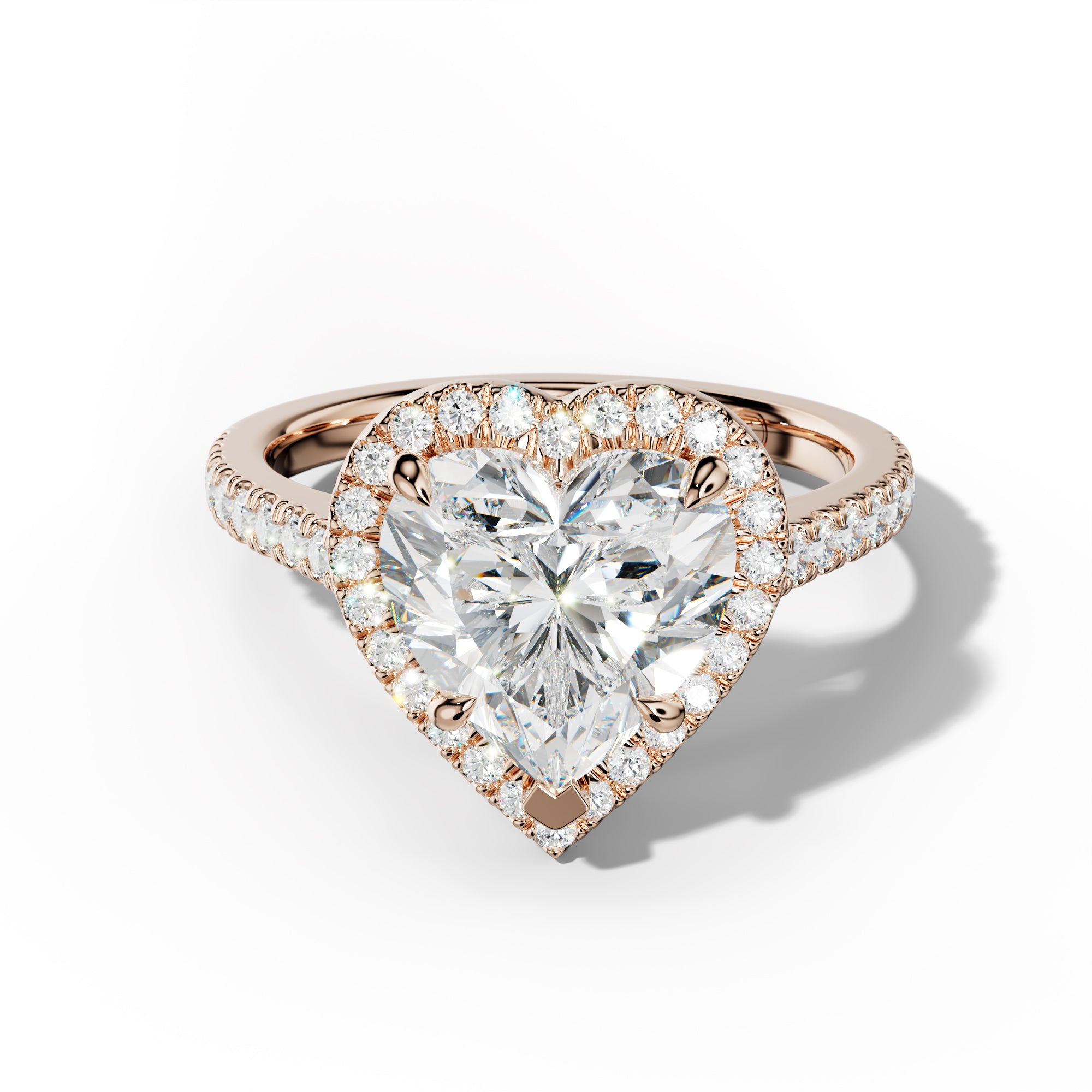 Aspen Heart Cut Engagement Ring
