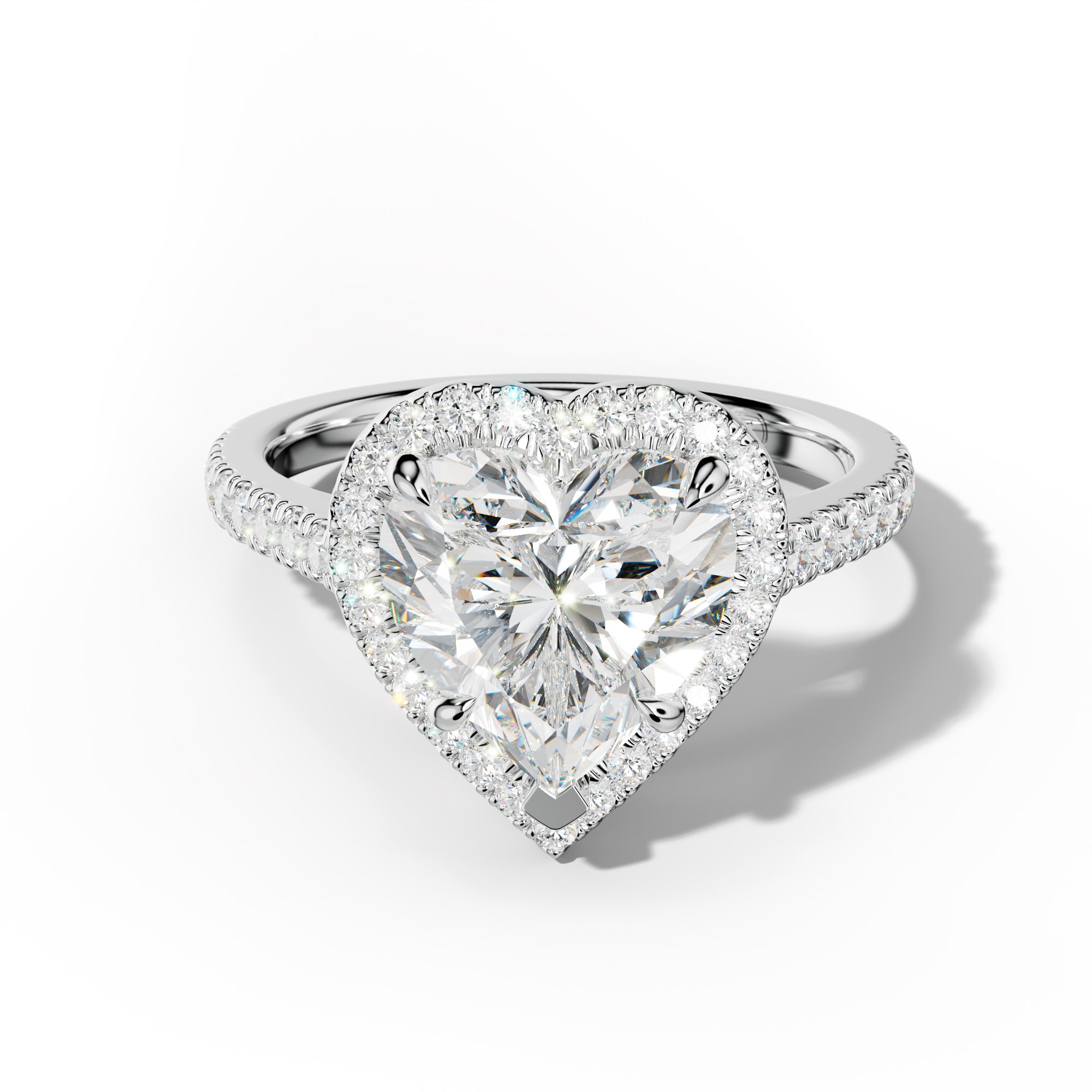 Aspen Heart Cut Engagement Ring
