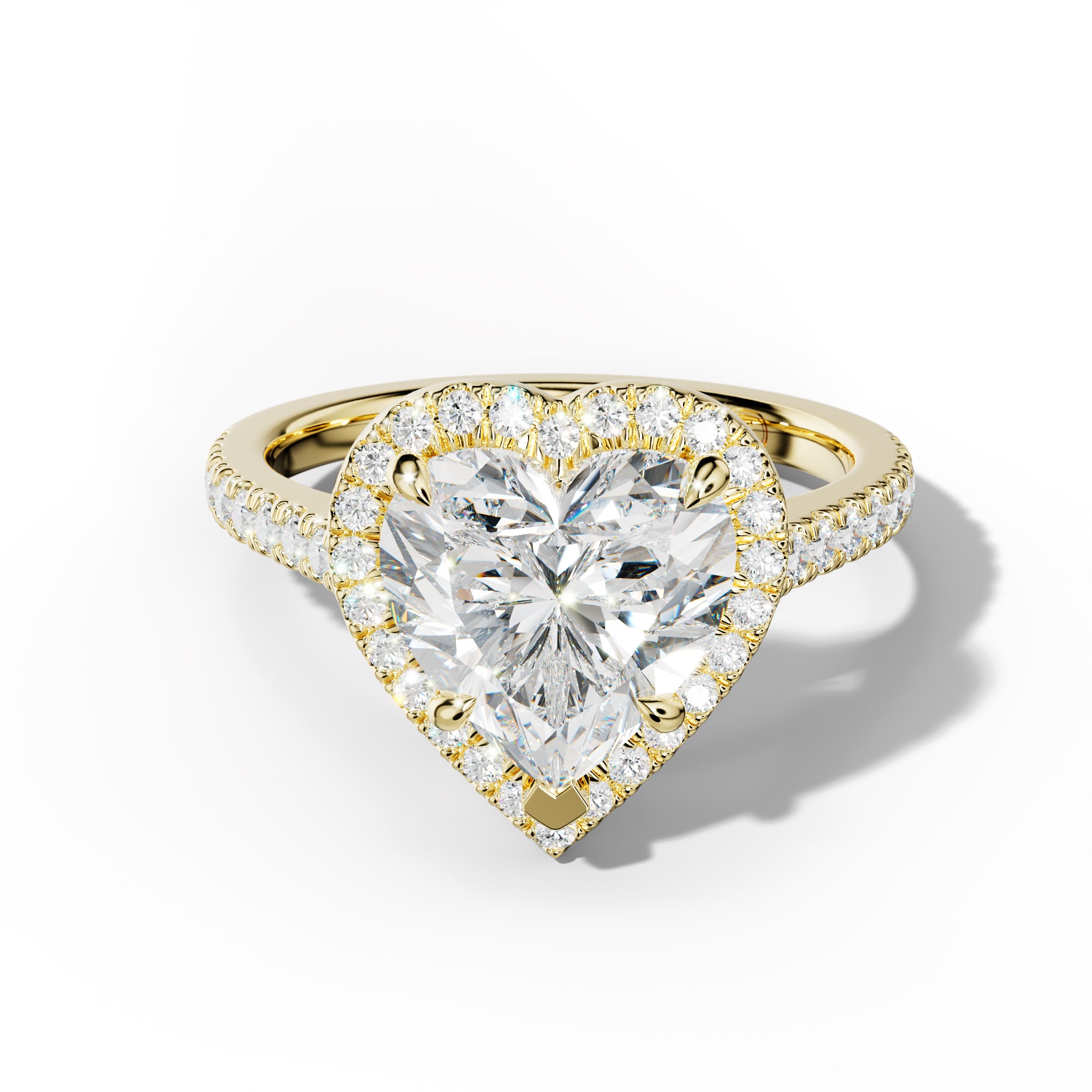 Aspen Heart Cut Engagement Ring