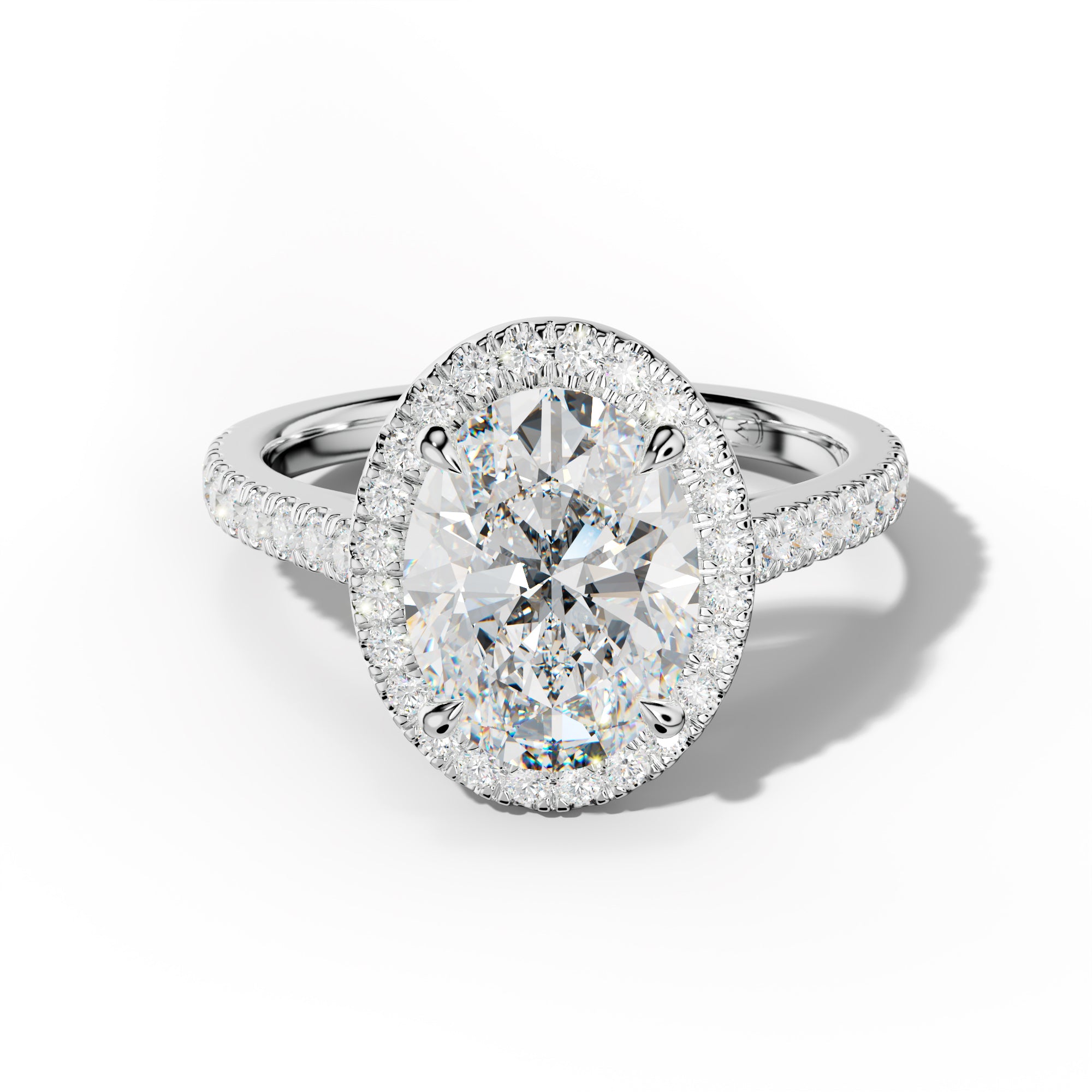 Aspen Oval Diamond Engagement Ring