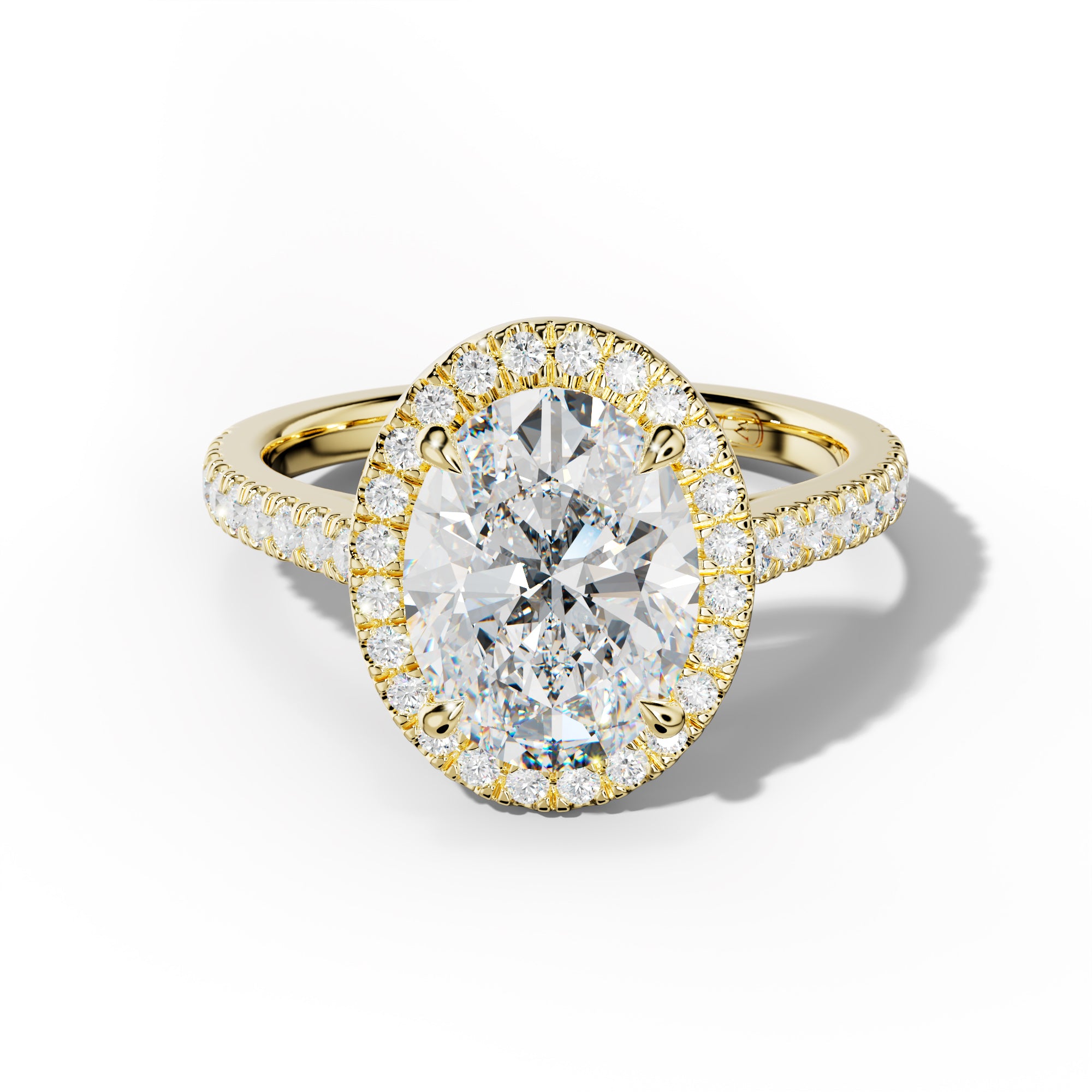 Aspen Oval Diamond Engagement Ring