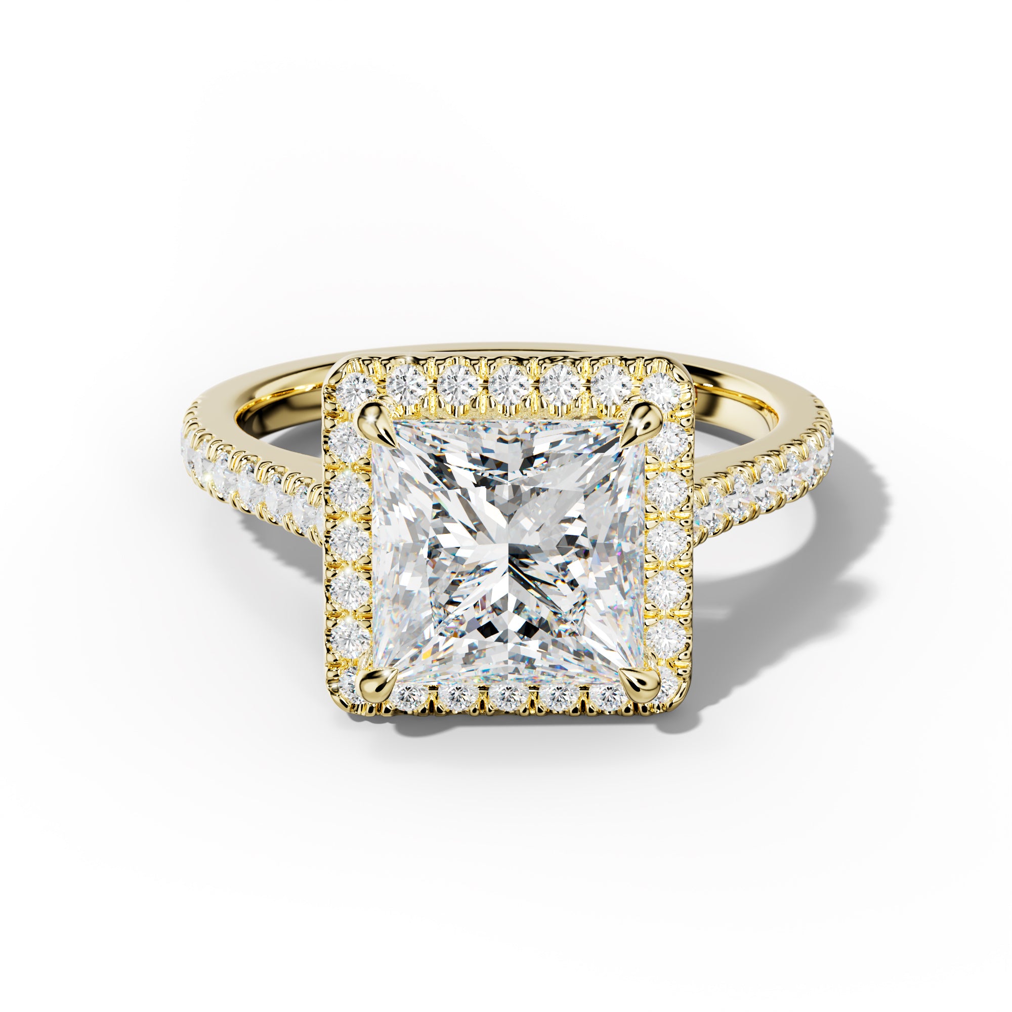 Aspen Princess Cut Engagement Ring