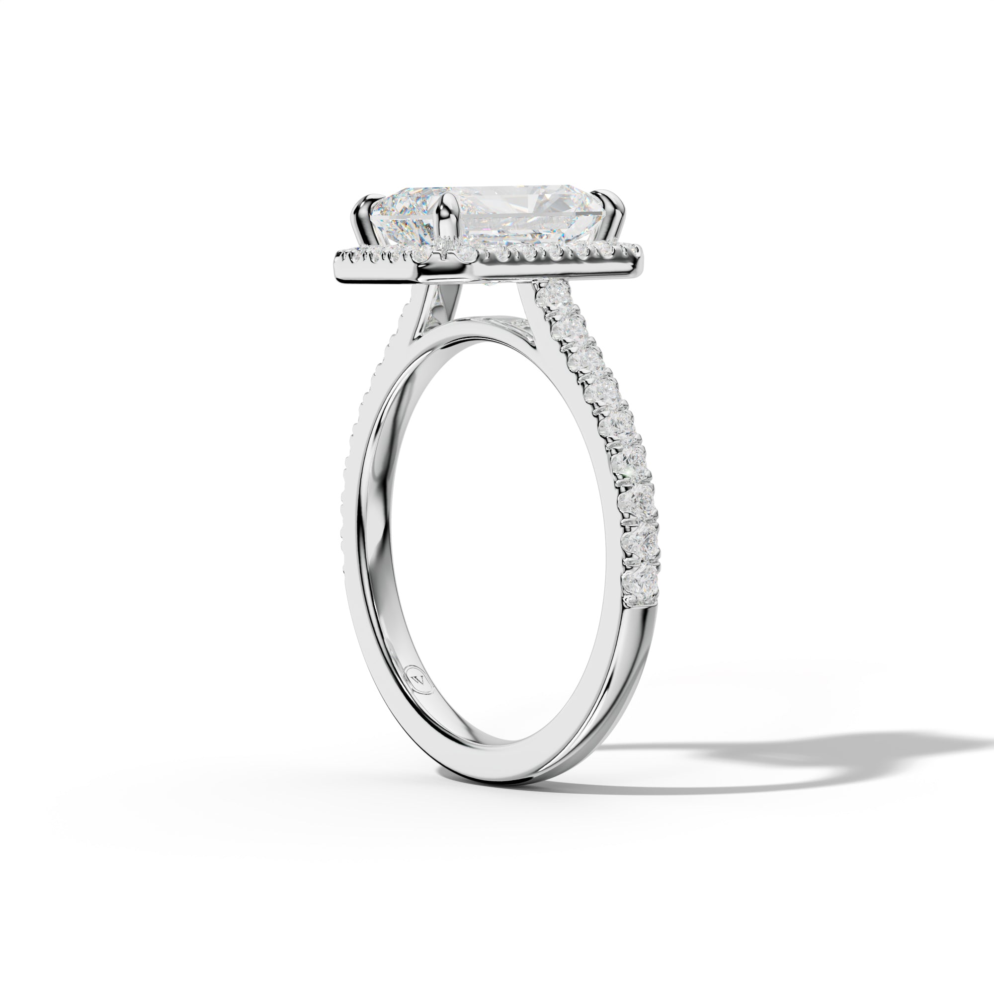 Aspen Radiant Cut Engagement Ring