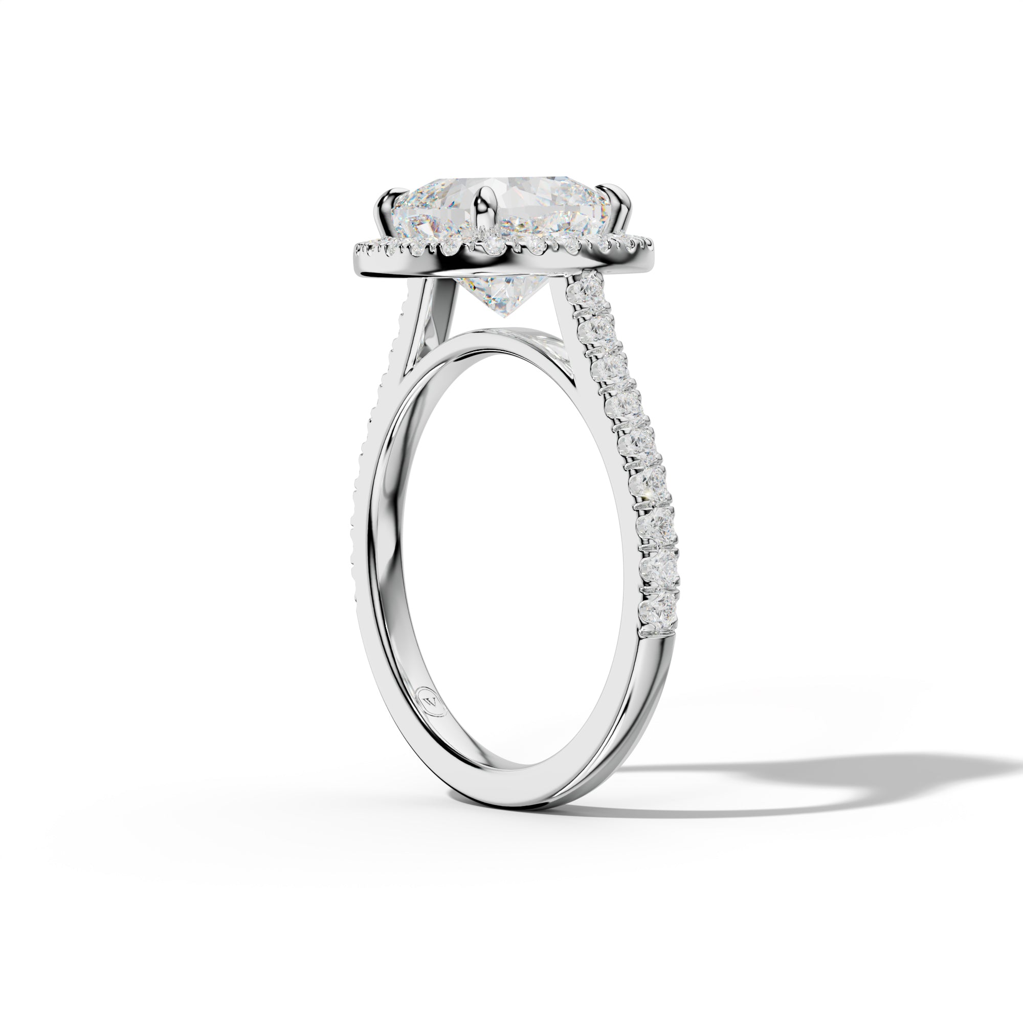 Aspen Cushion Cut Engagement Ring