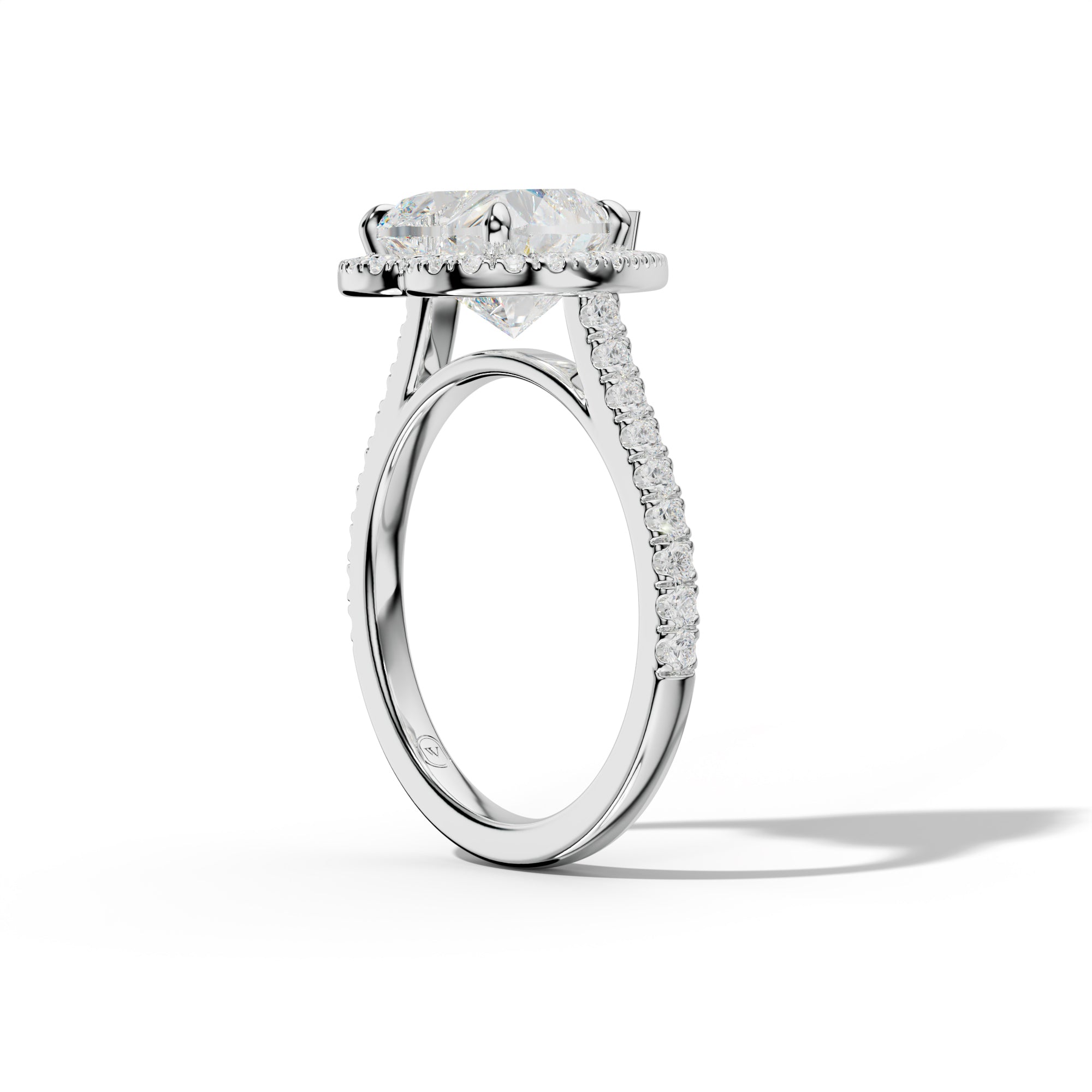 Aspen Heart Cut Engagement Ring