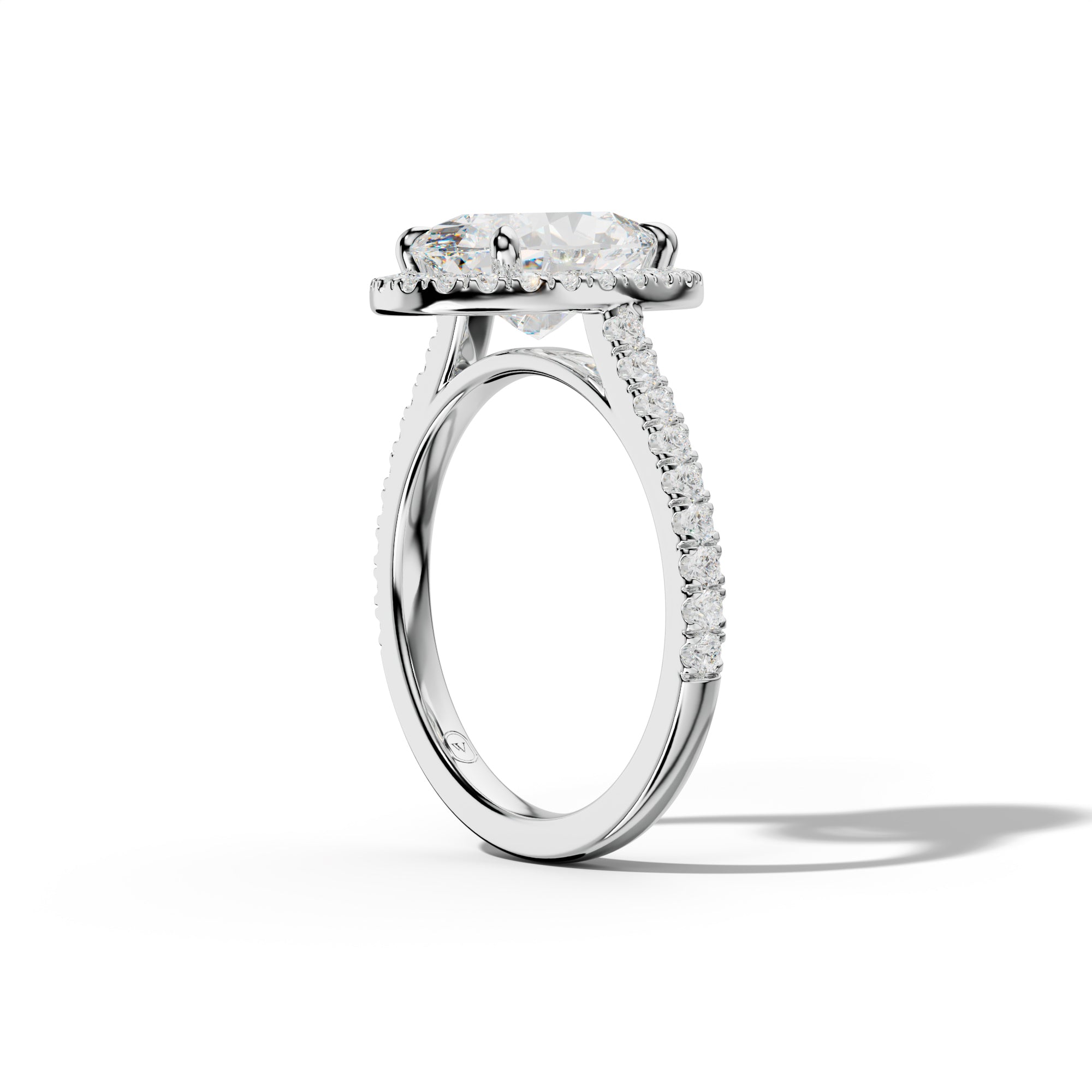Aspen Oval Diamond Engagement Ring