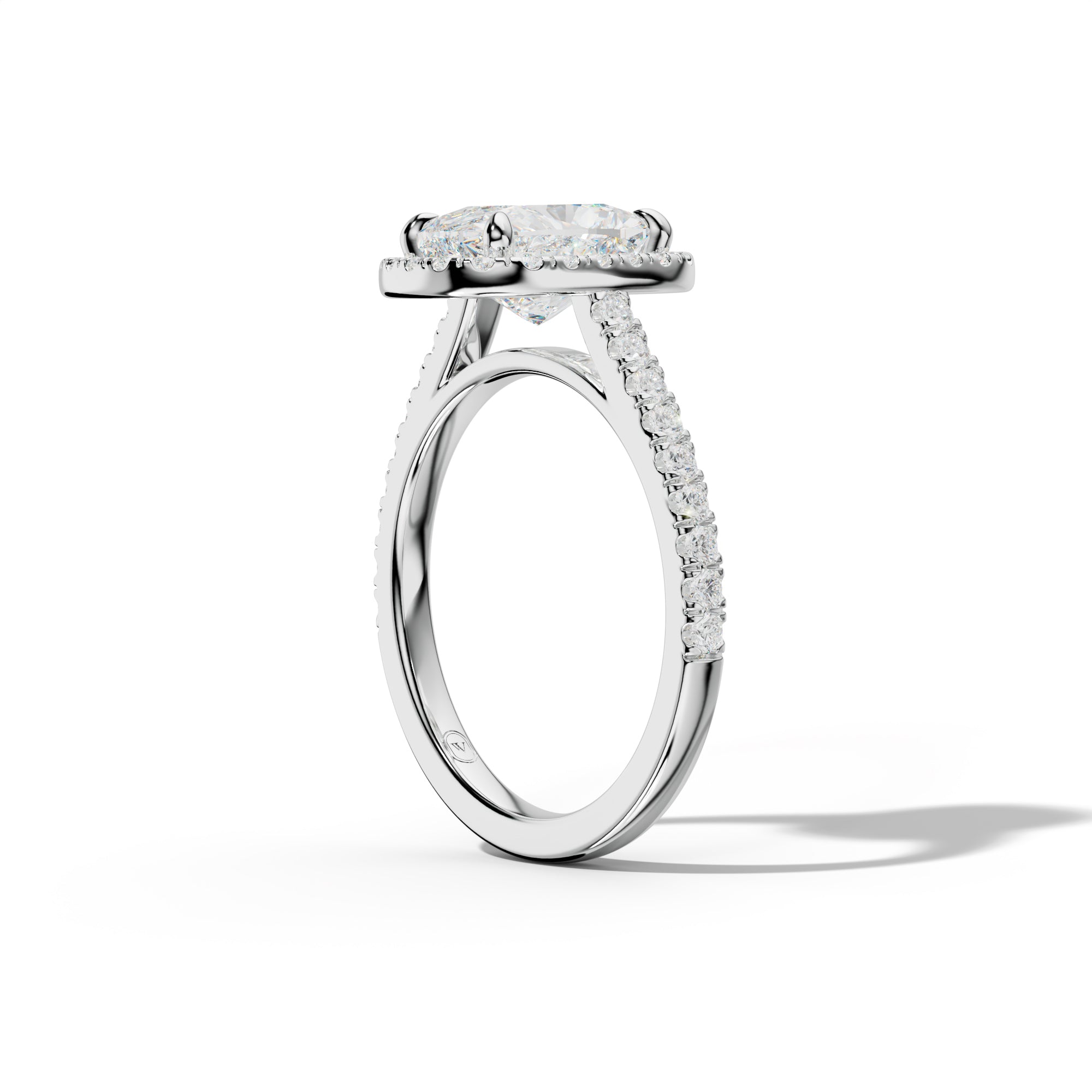 Aspen Elongated Cushion Cut Engagement Ring
