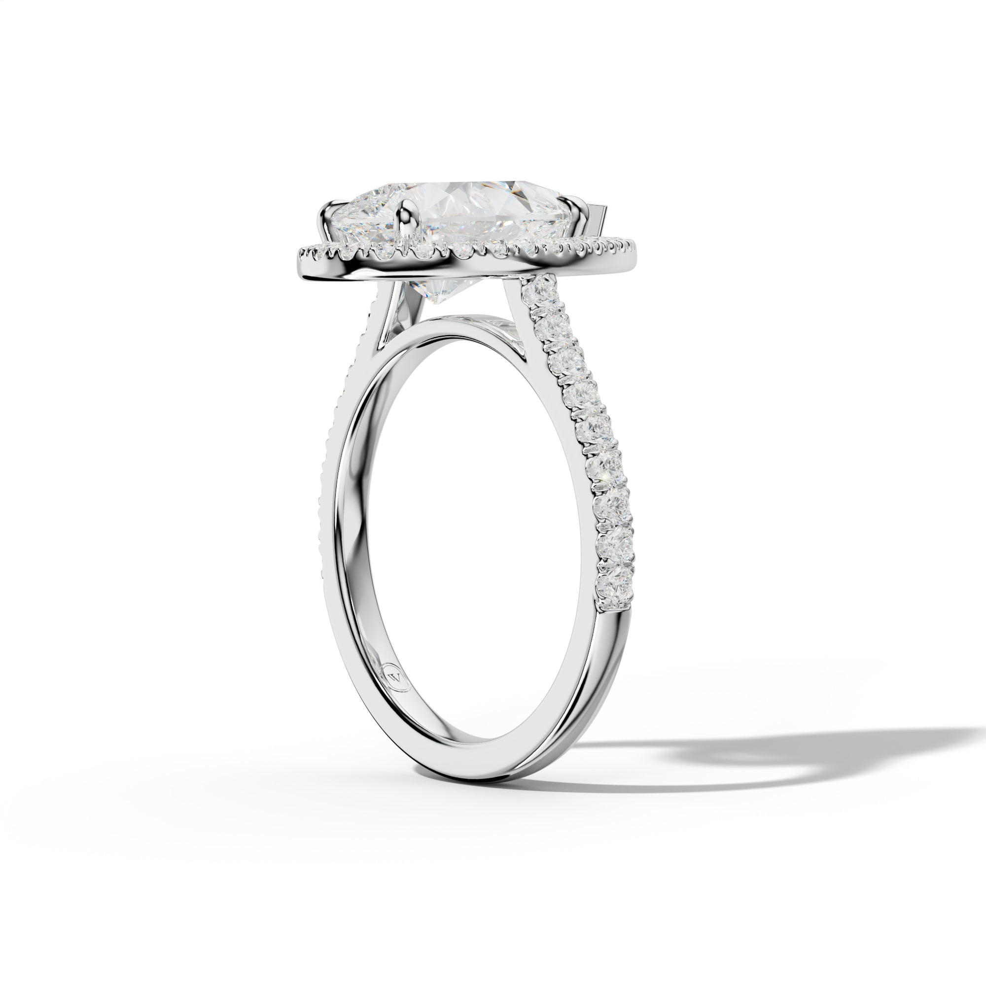 Aspen Pear Shape Engagement Ring