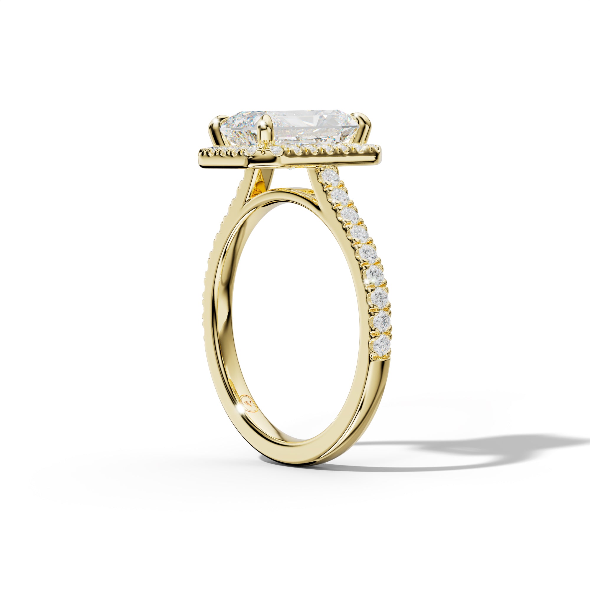 Aspen Radiant Cut Engagement Ring