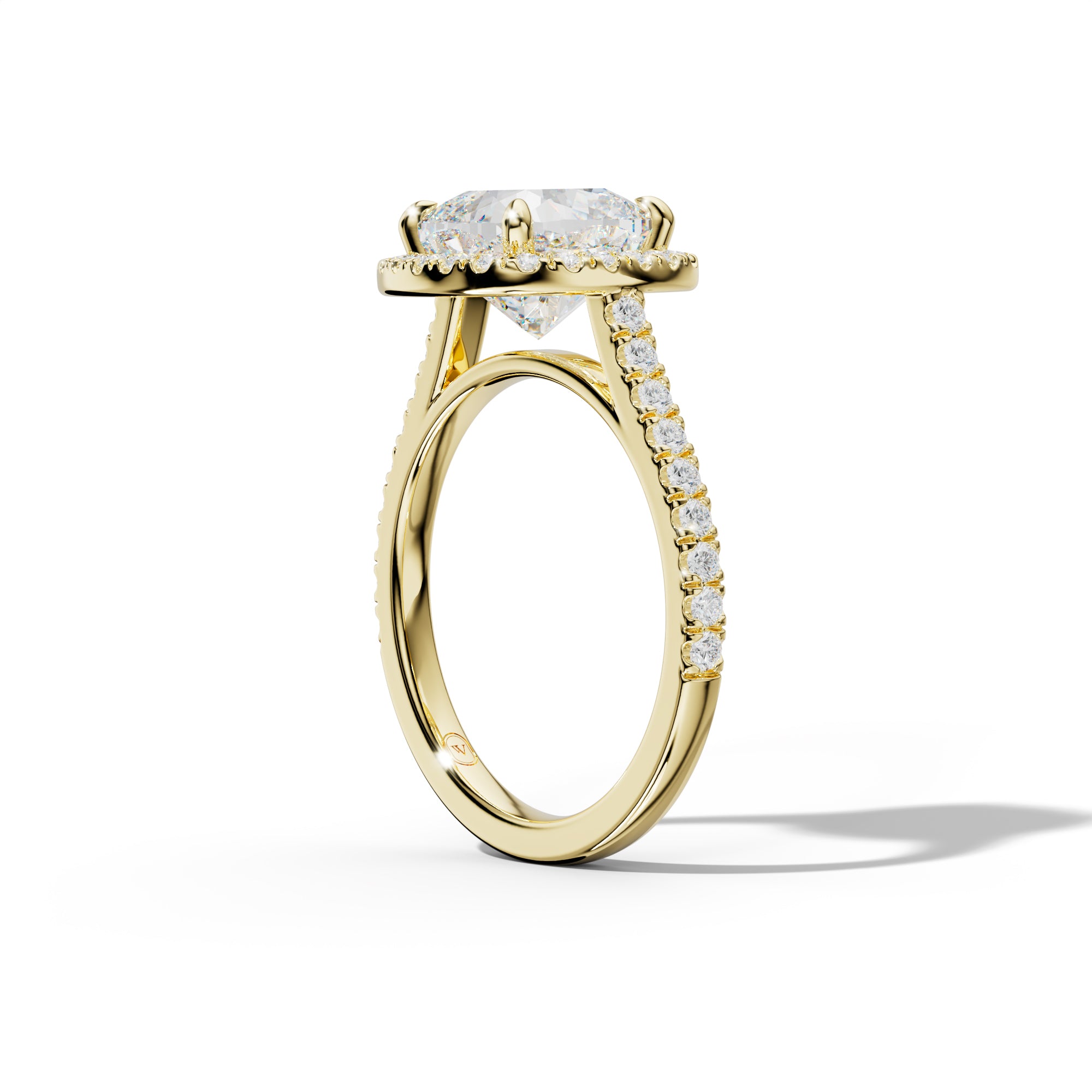 Aspen Cushion Cut Engagement Ring