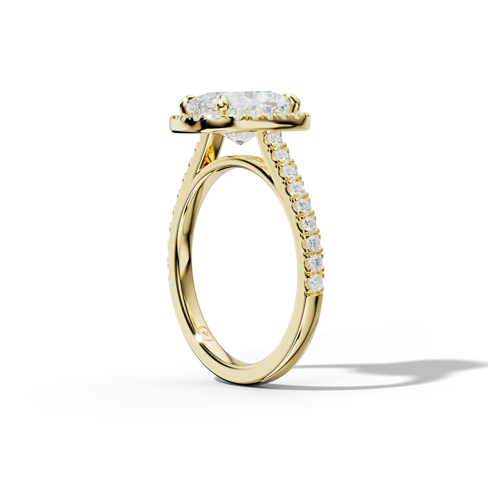 Aspen Elongated Cushion Cut Engagement Ring