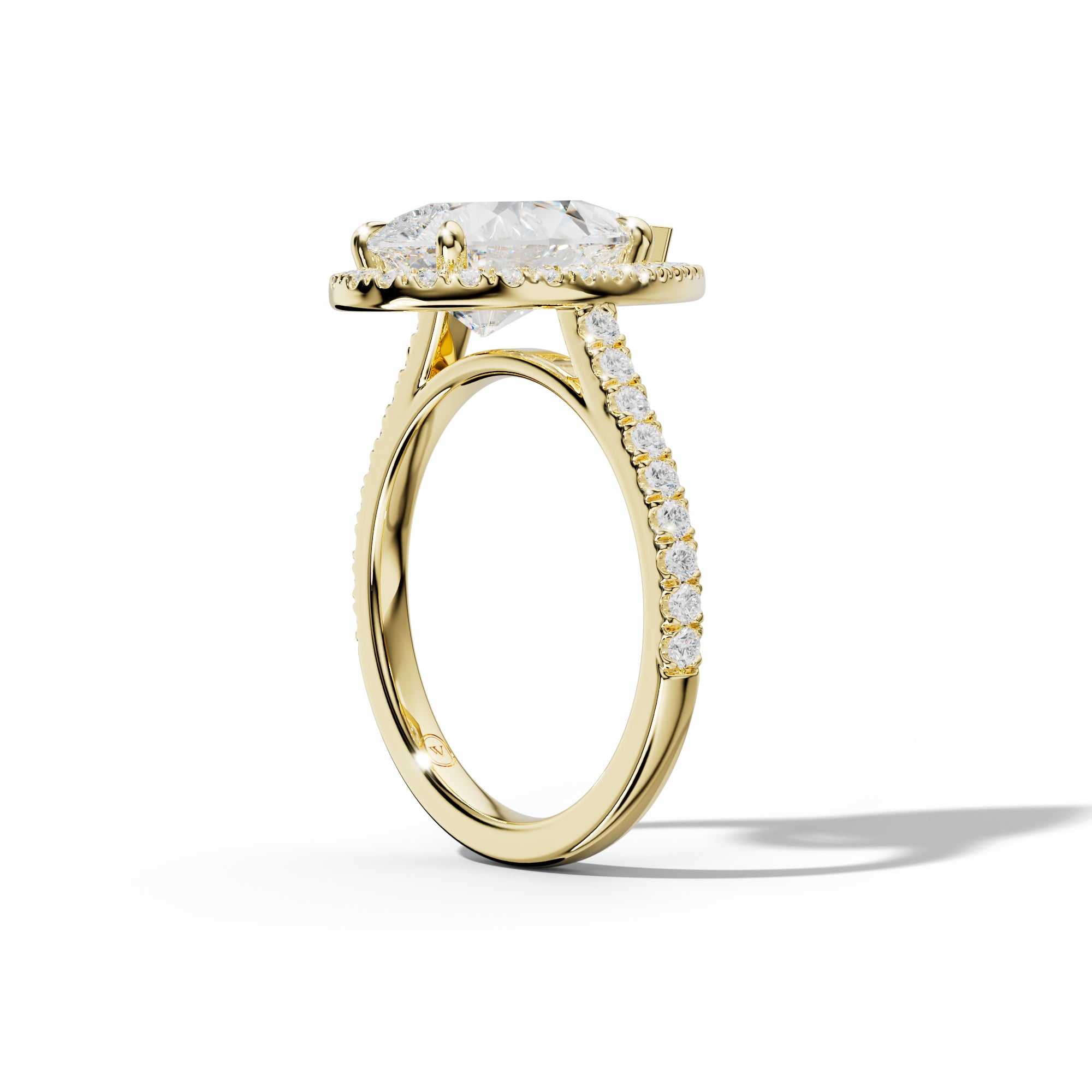 Aspen Pear Shape Engagement Ring