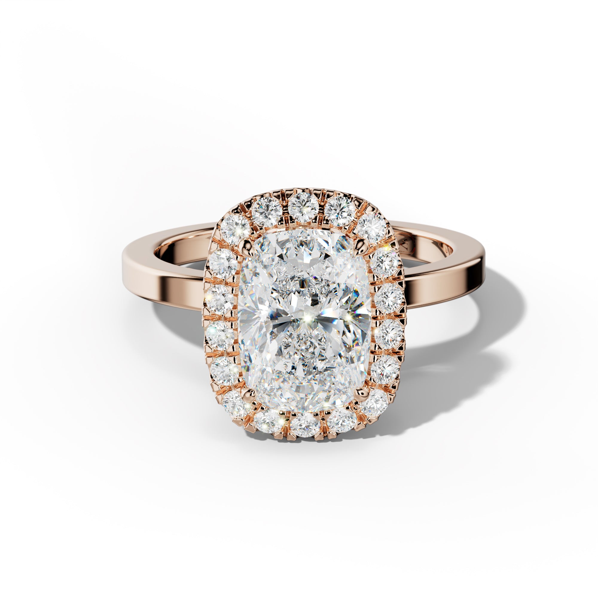 Lila Elongated Cushion Cut Engagement Ring
