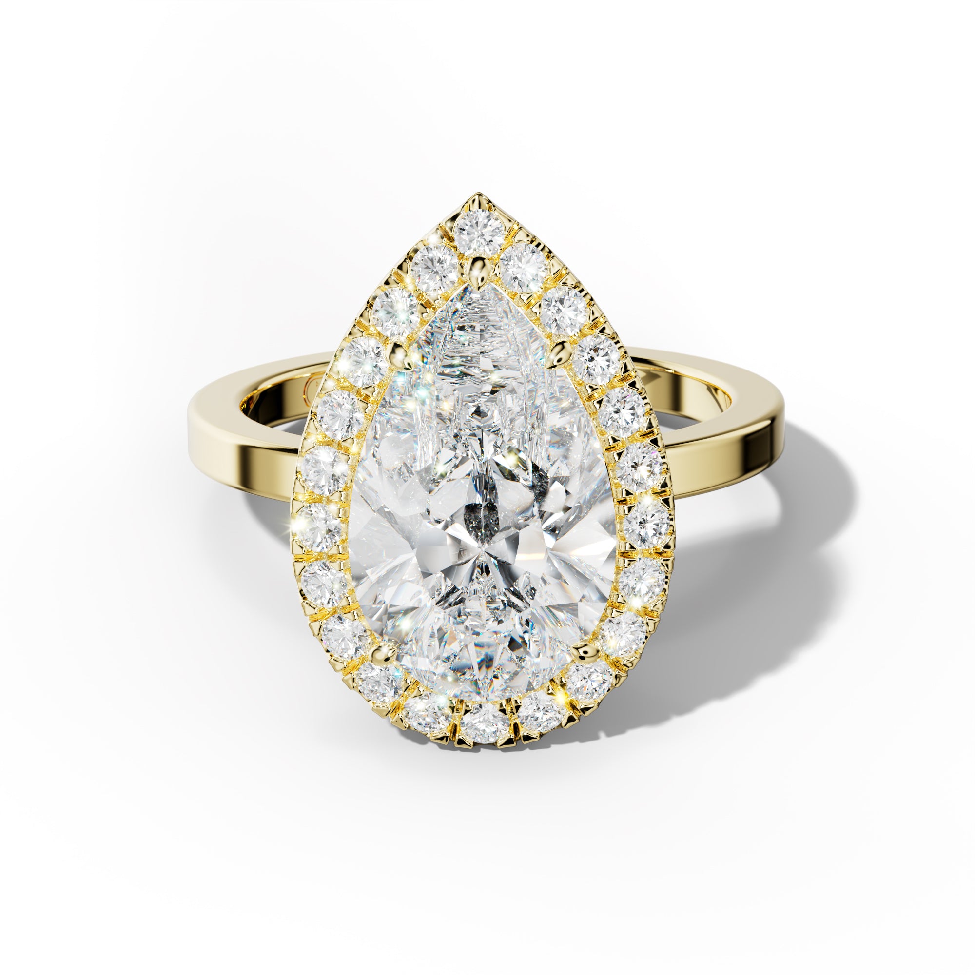 Lila Pear Shape Engagement Ring