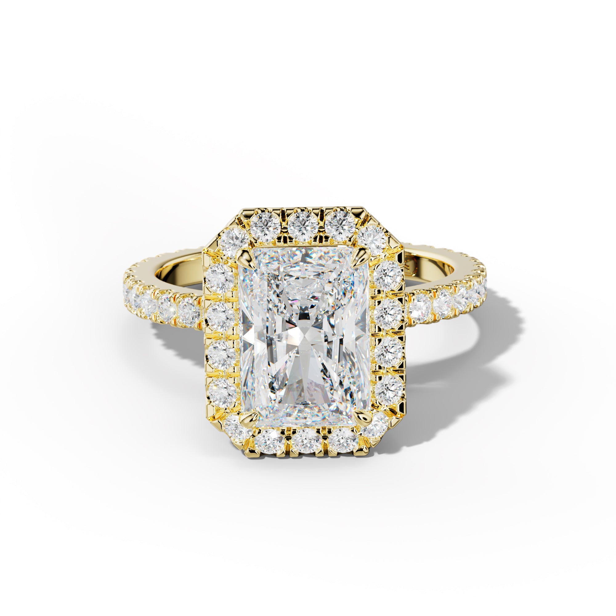 Sadie Radiant Cut Engagement Ring