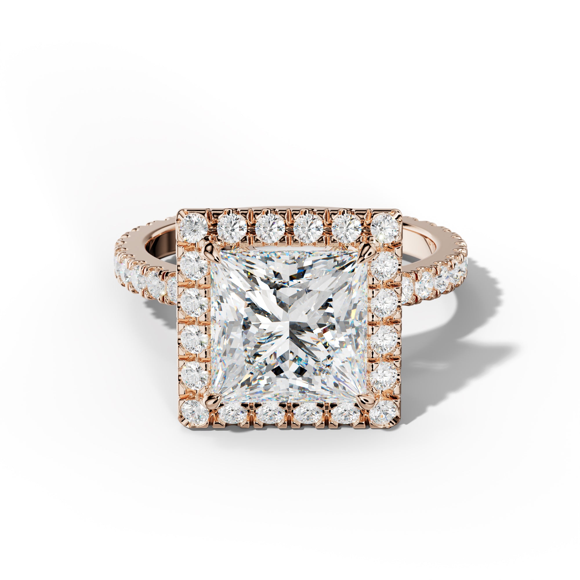 Sadie Princess Cut Engagement Ring