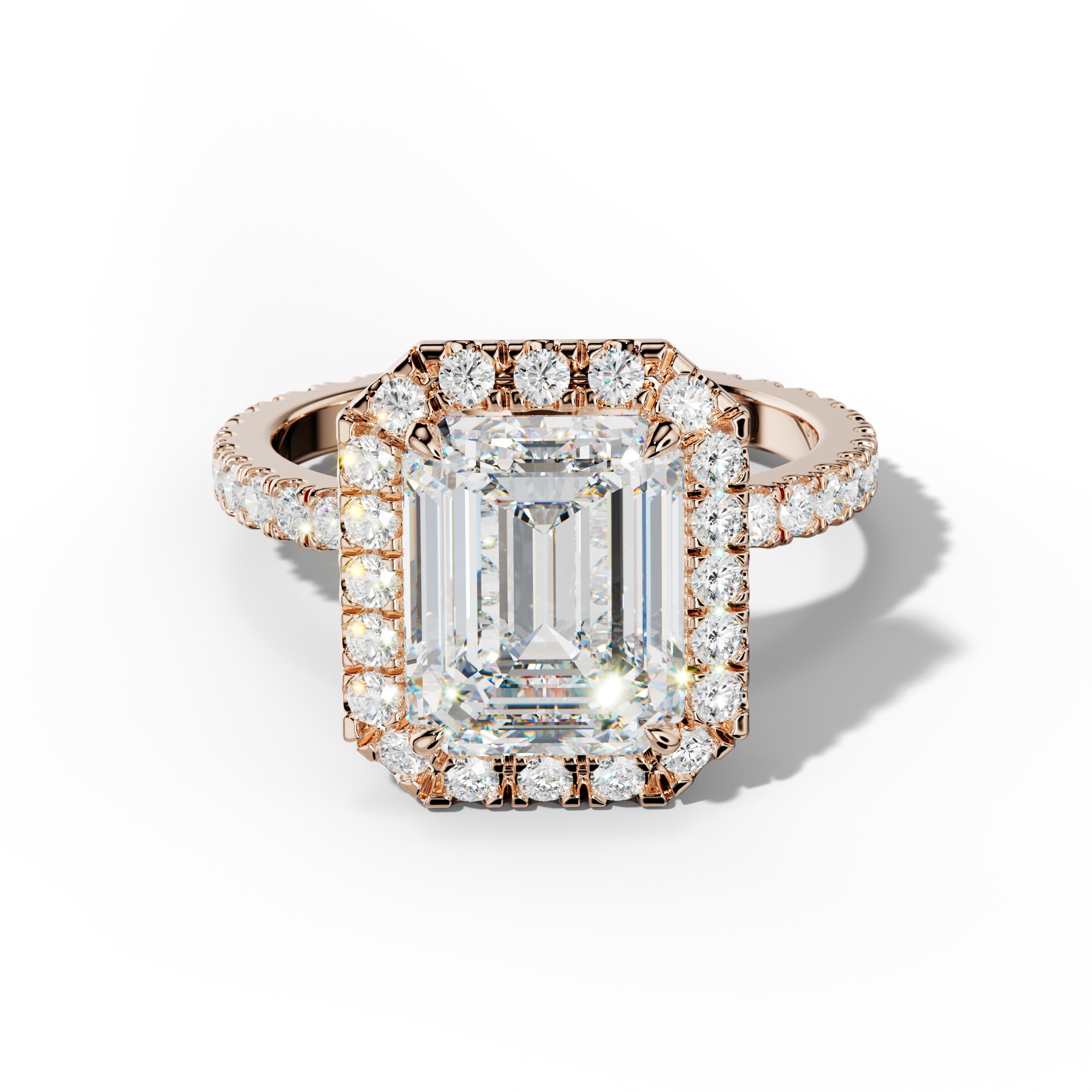 Sadie Emerald Cut Engagement Ring