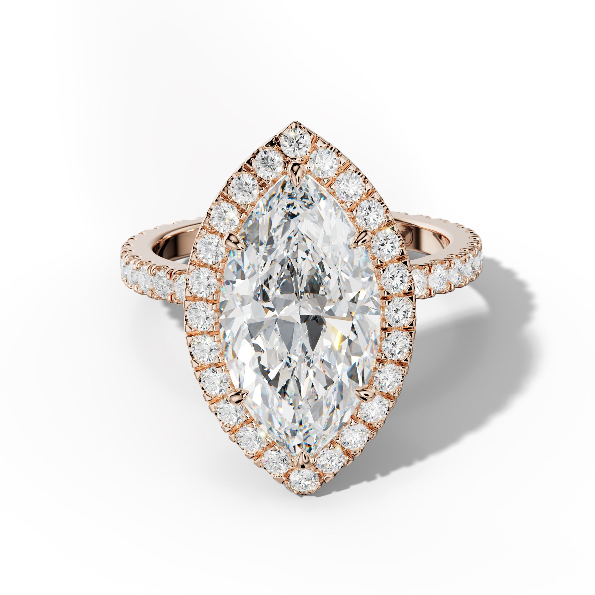 Sadie Marquise Cut  Engagement Ring