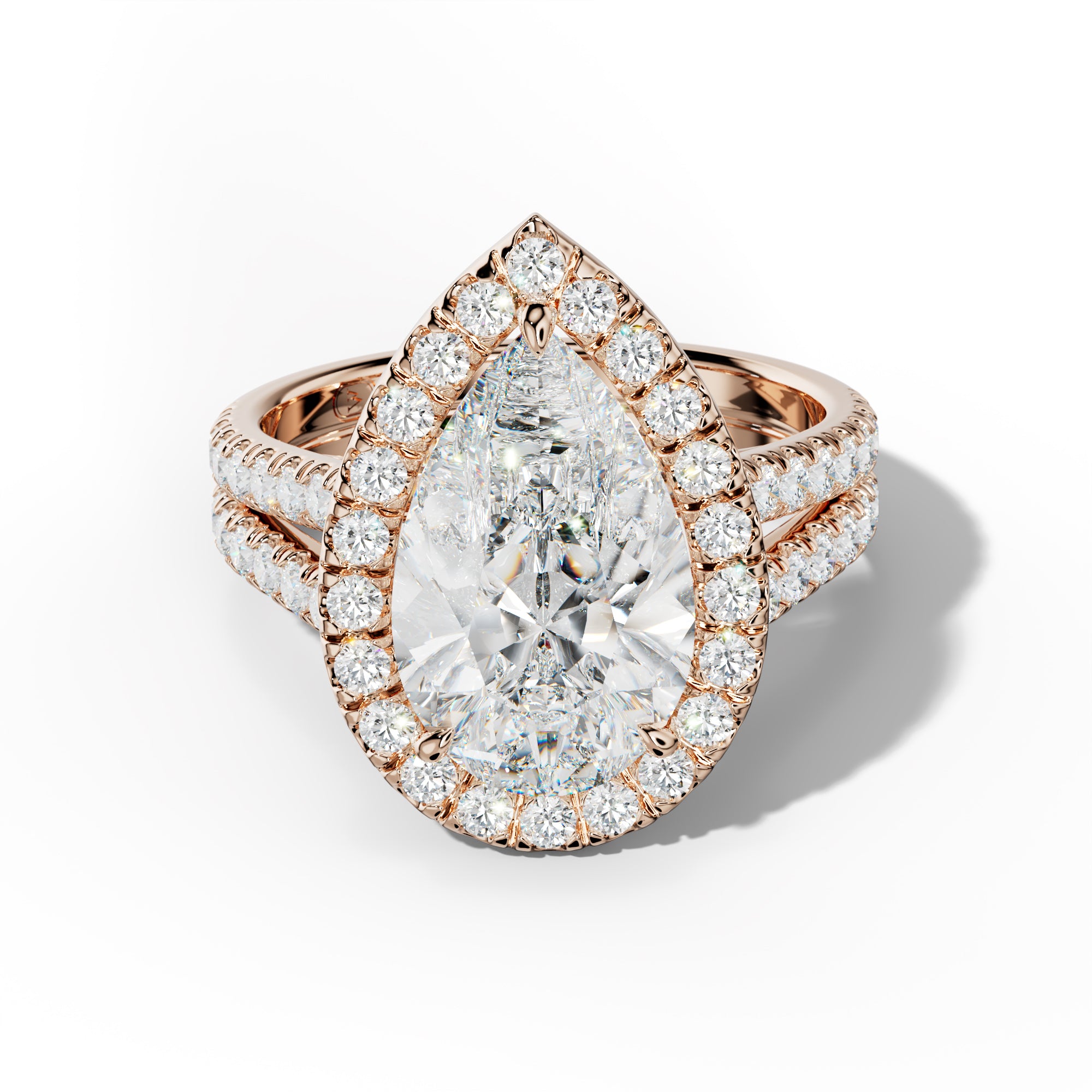 Hailey Pear Shape Engagement Ring