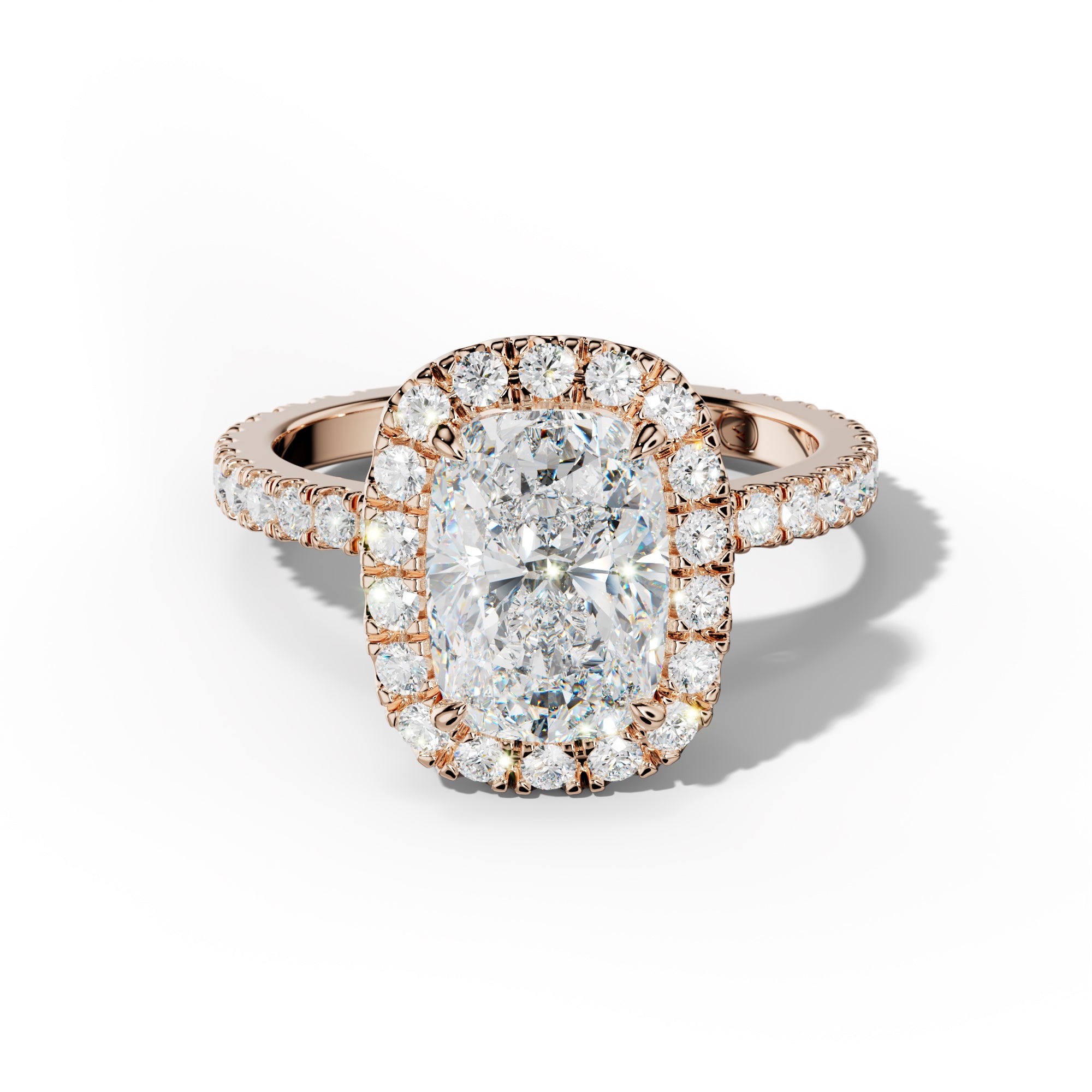 Sadie Elongated Cushion Cut Engagement Ring