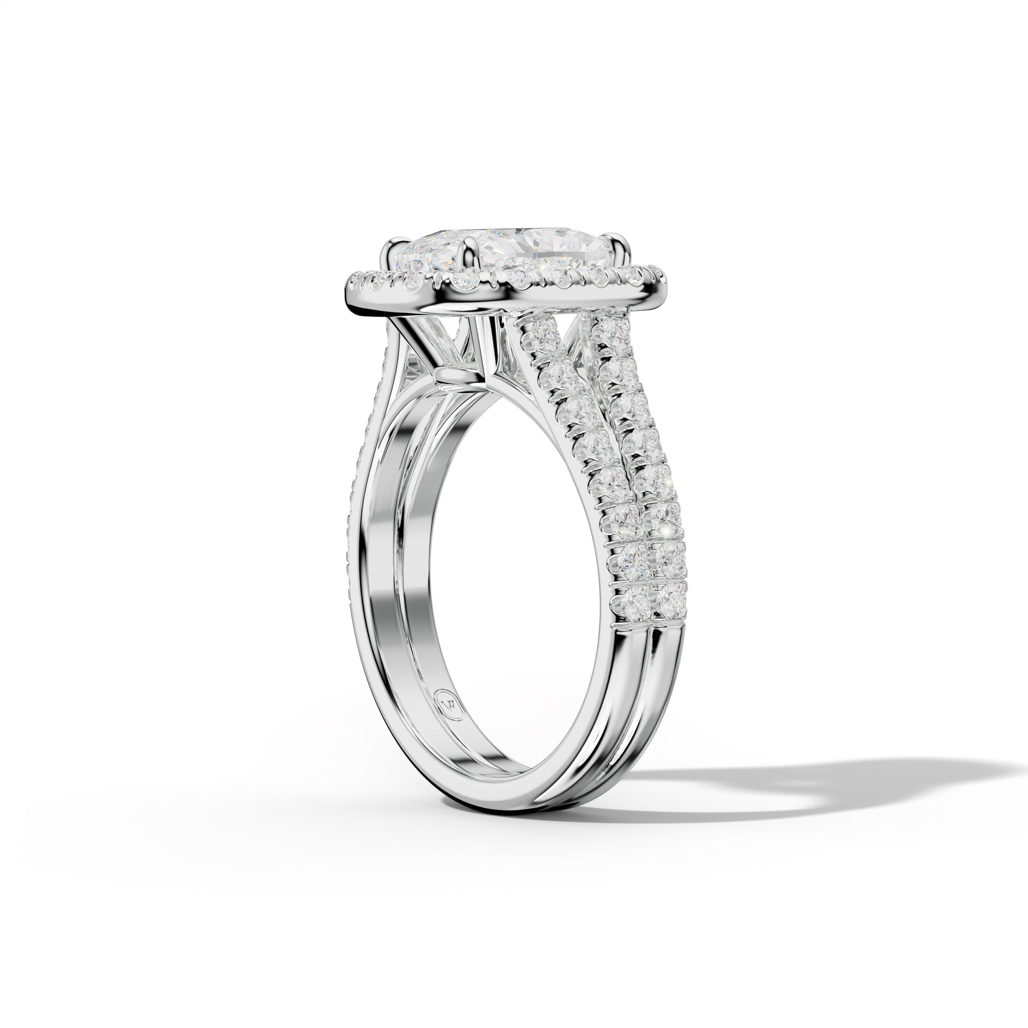 Hailey Elongated Cushion Cut Engagement Ring