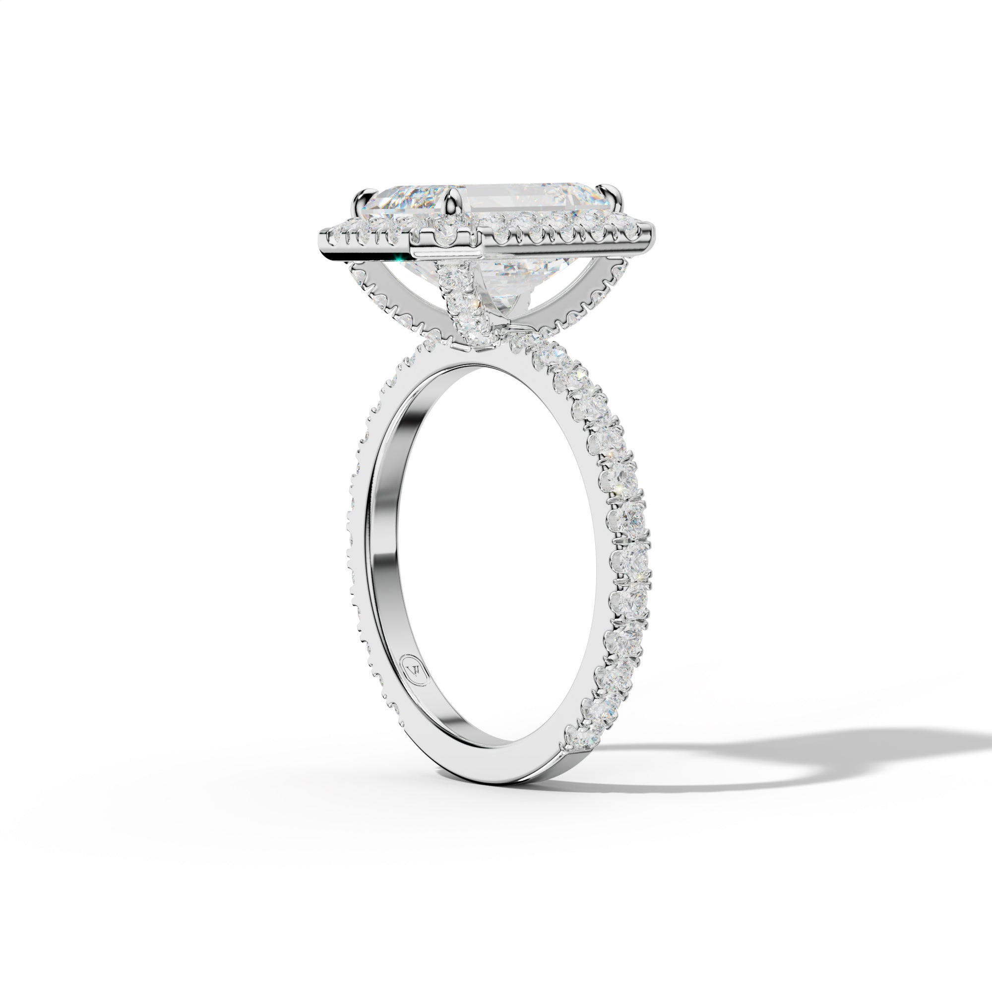 Sadie Emerald Cut Engagement Ring