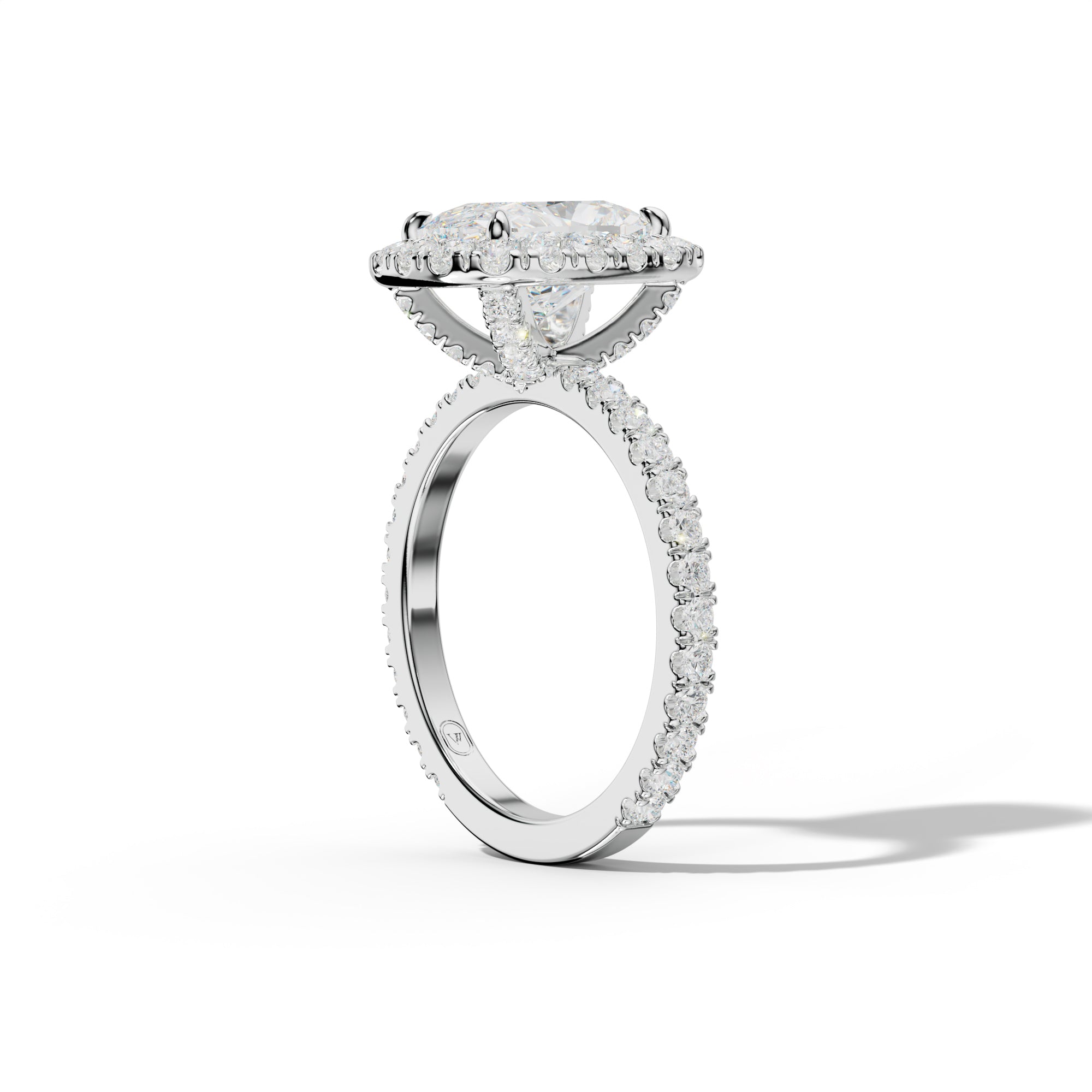 Sadie Elongated Cushion Cut Engagement Ring