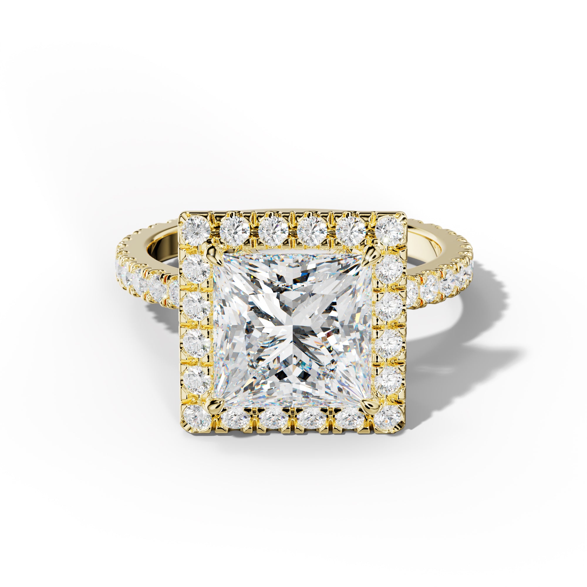 Sadie Princess Cut Engagement Ring