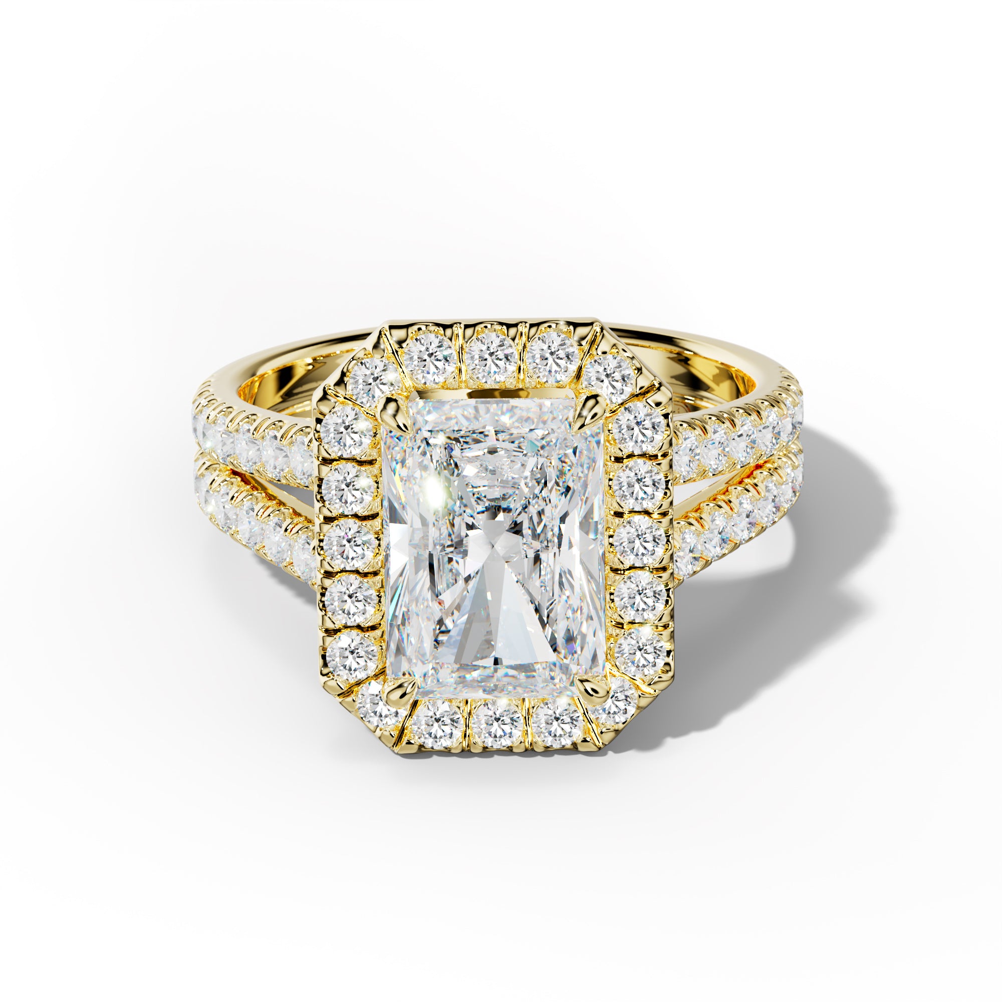 Hailey Radiant Cut Engagement Ring