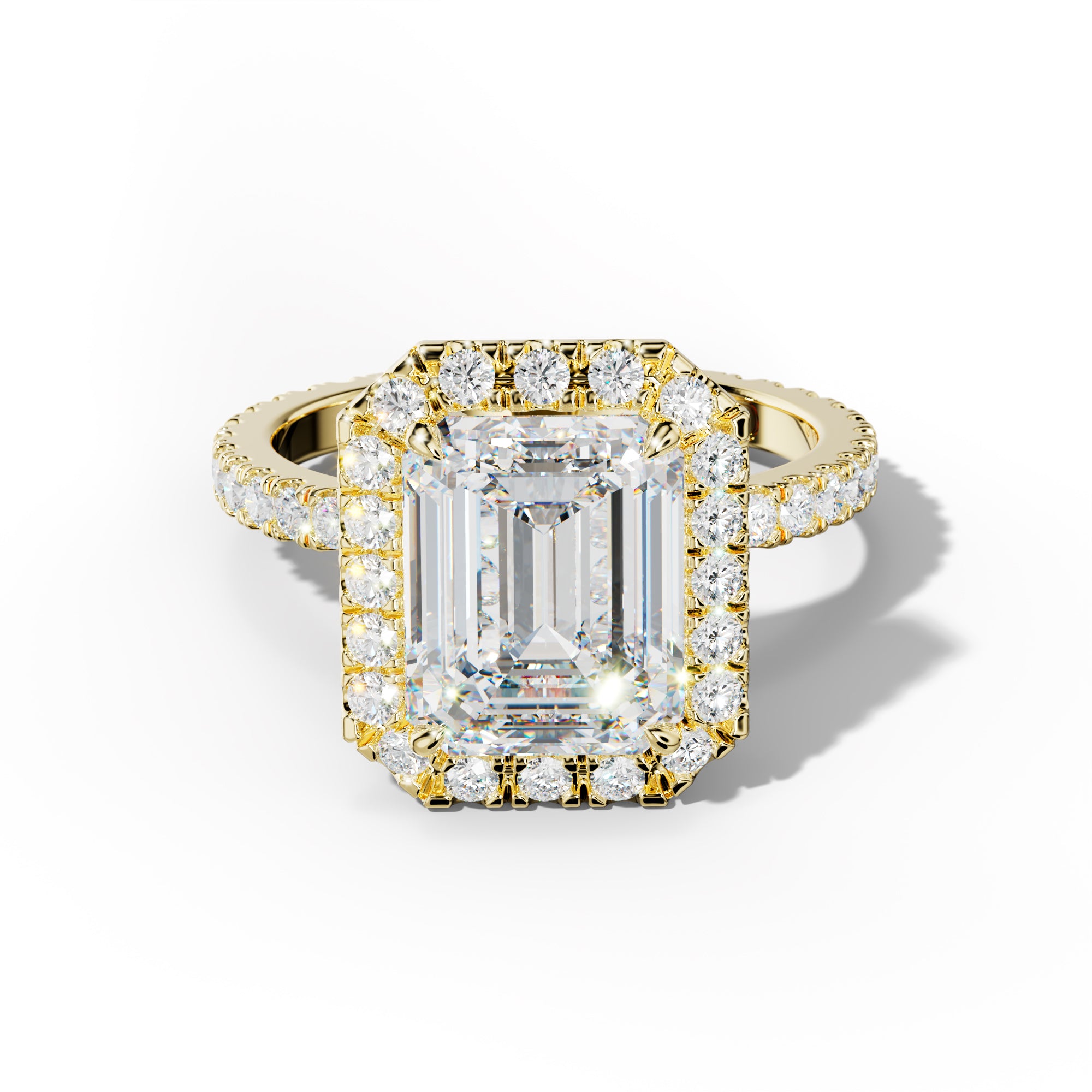 Sadie Emerald Cut Engagement Ring