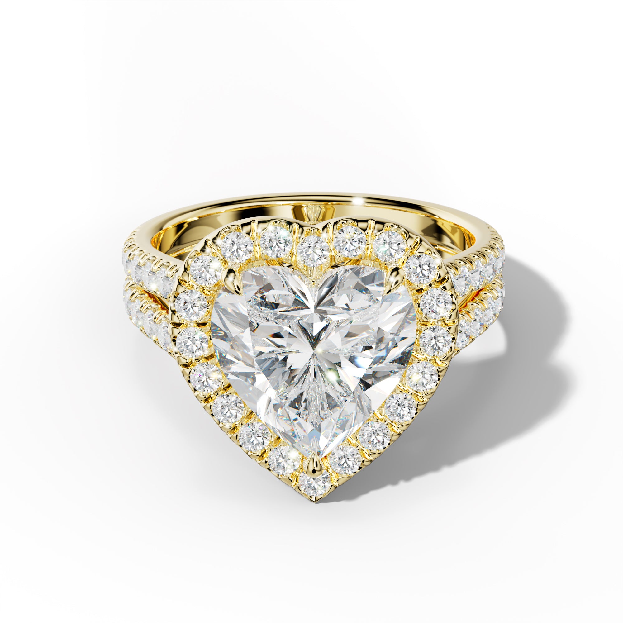Hailey Heart Cut  Engagement Ring