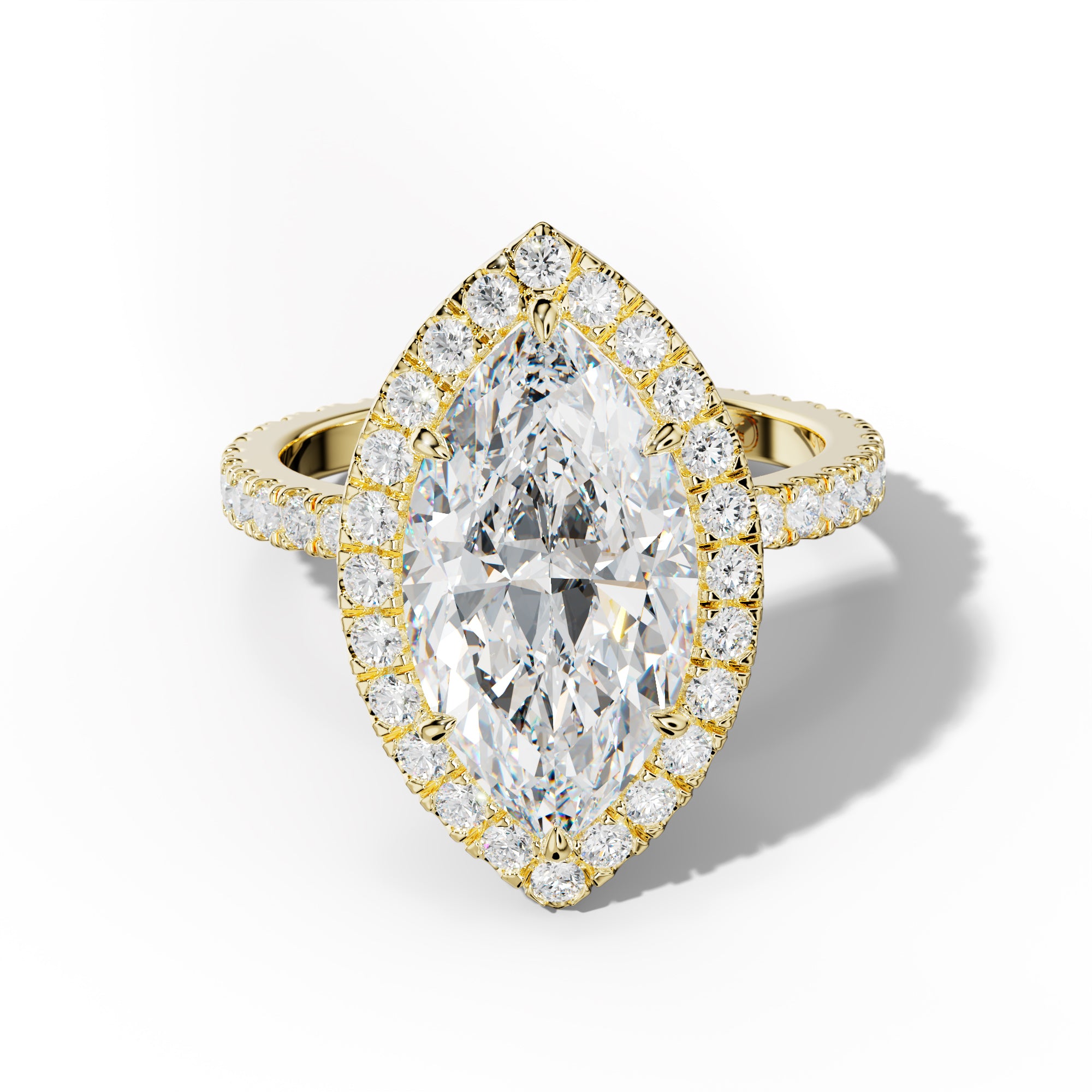 Sadie Marquise Cut  Engagement Ring