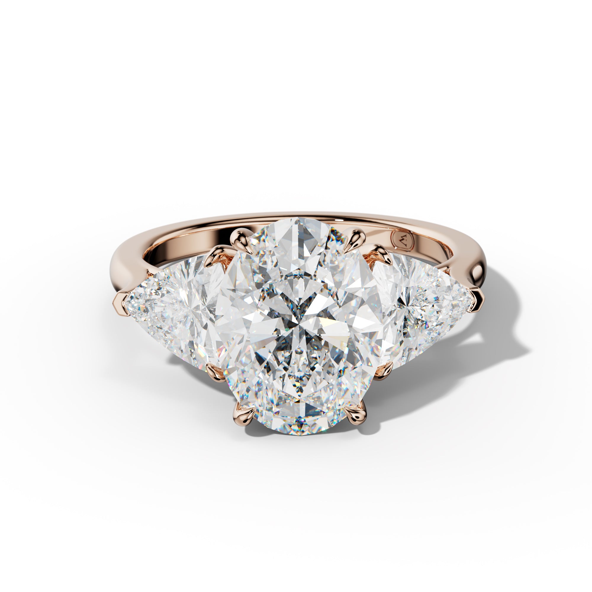 Ivy Oval Diamond Engagement Ring