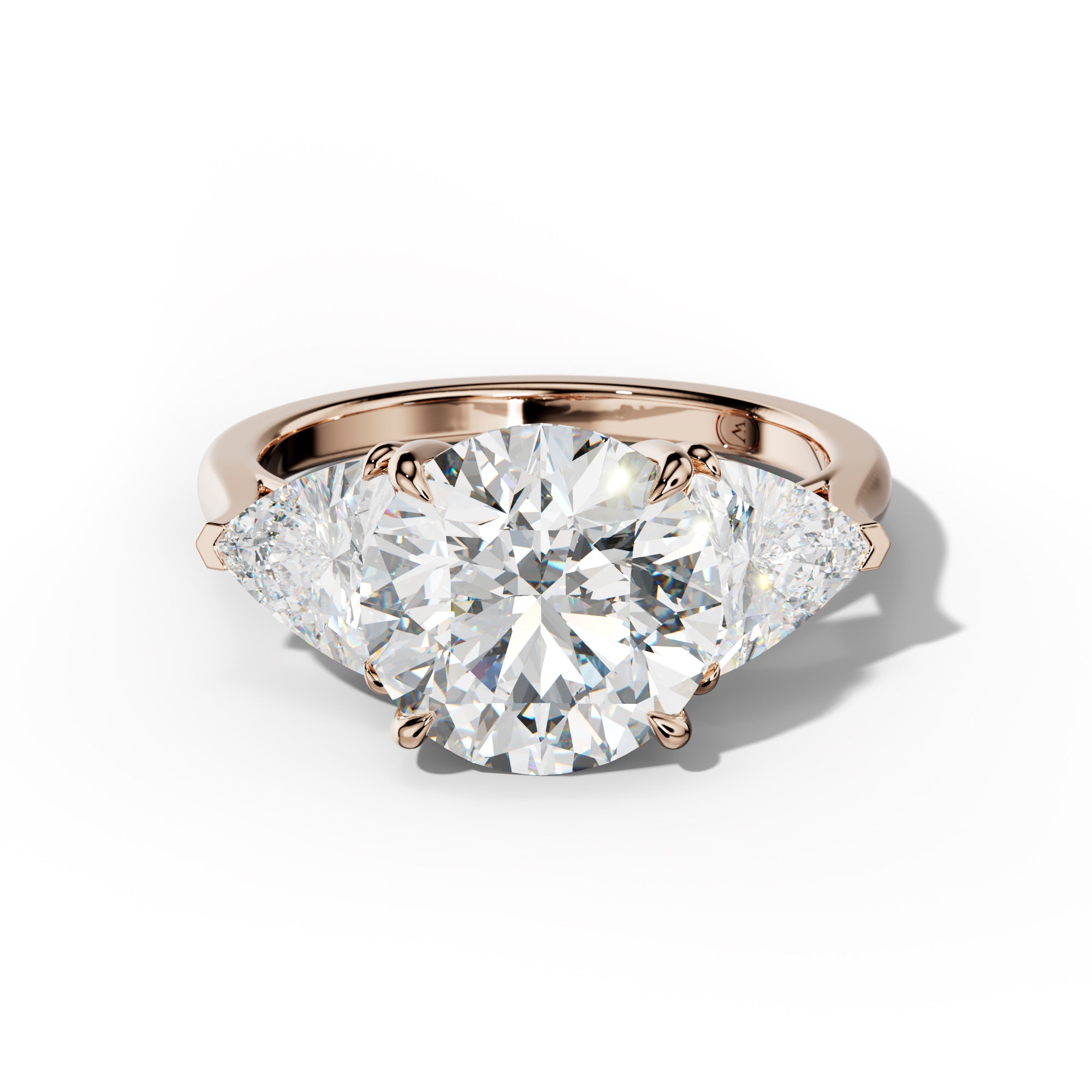 Ivy Round Diamond Engagement Ring