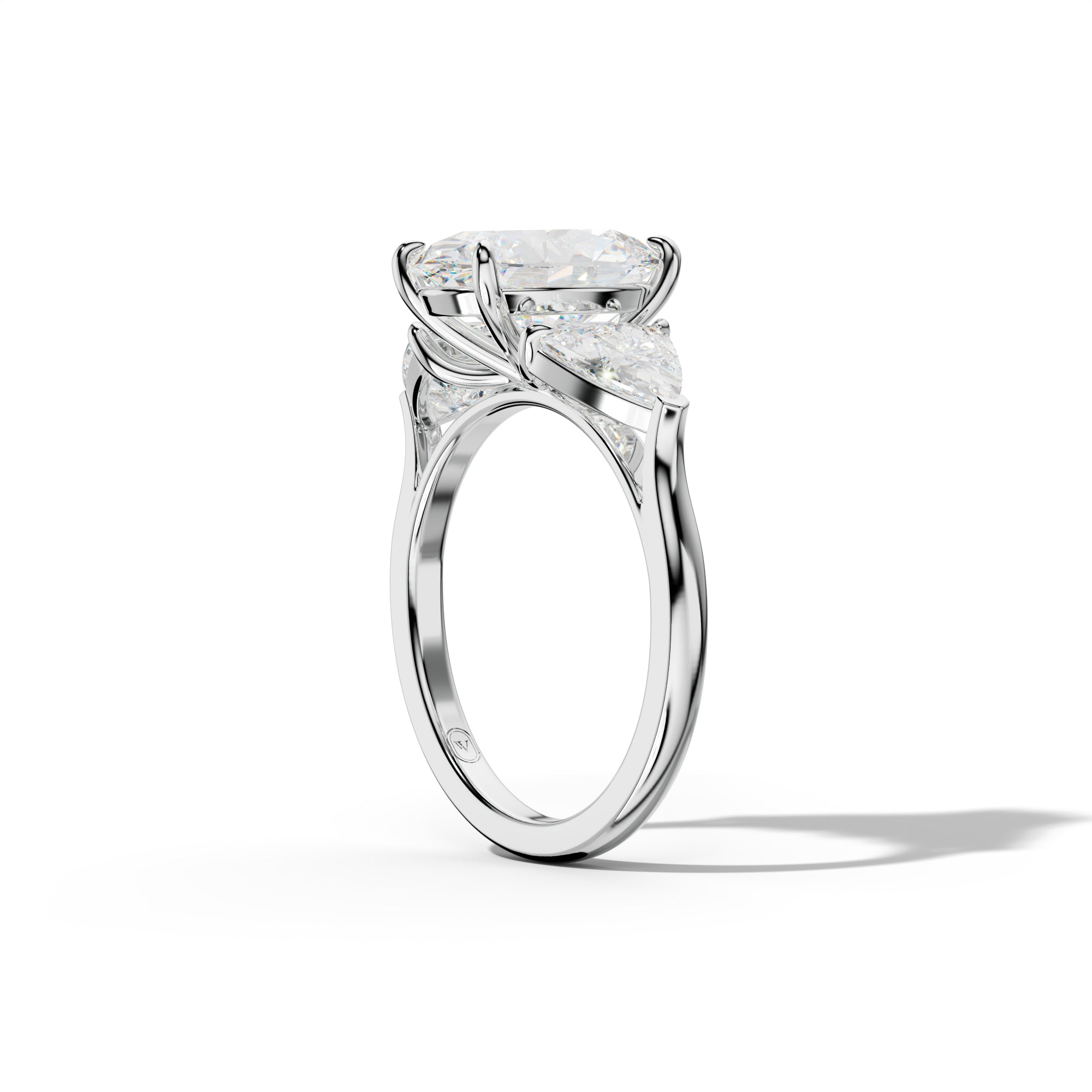 Ivy Oval Diamond Engagement Ring