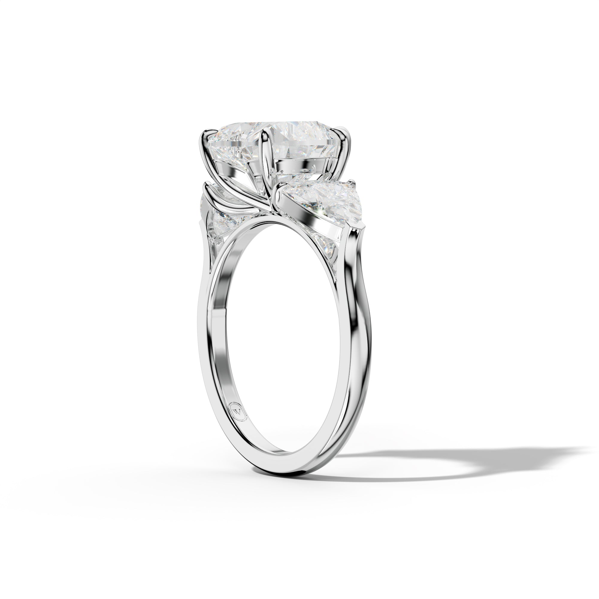 Ivy Heart Cut  Engagement Ring