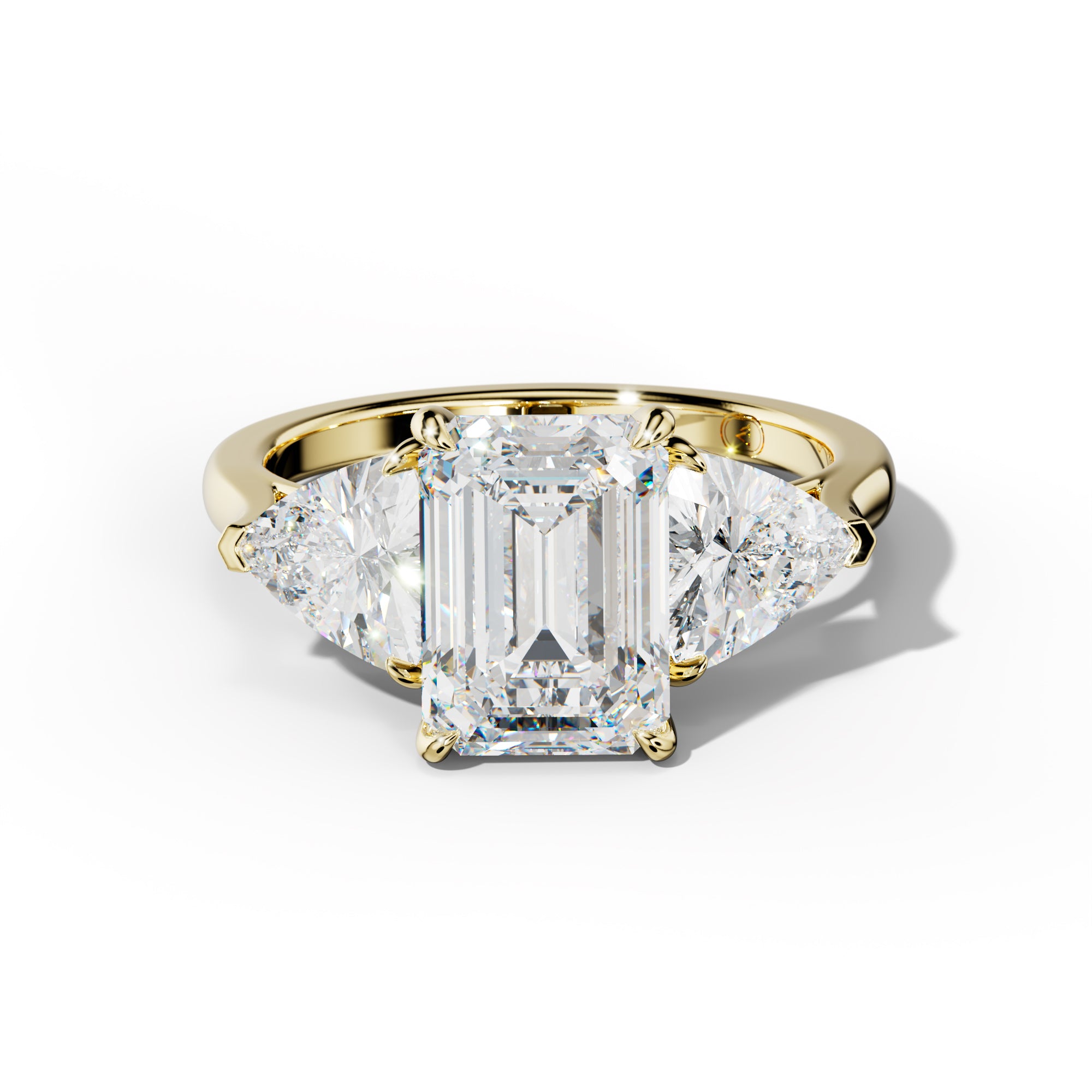 Ivy Emerald Cut Engagement Ring
