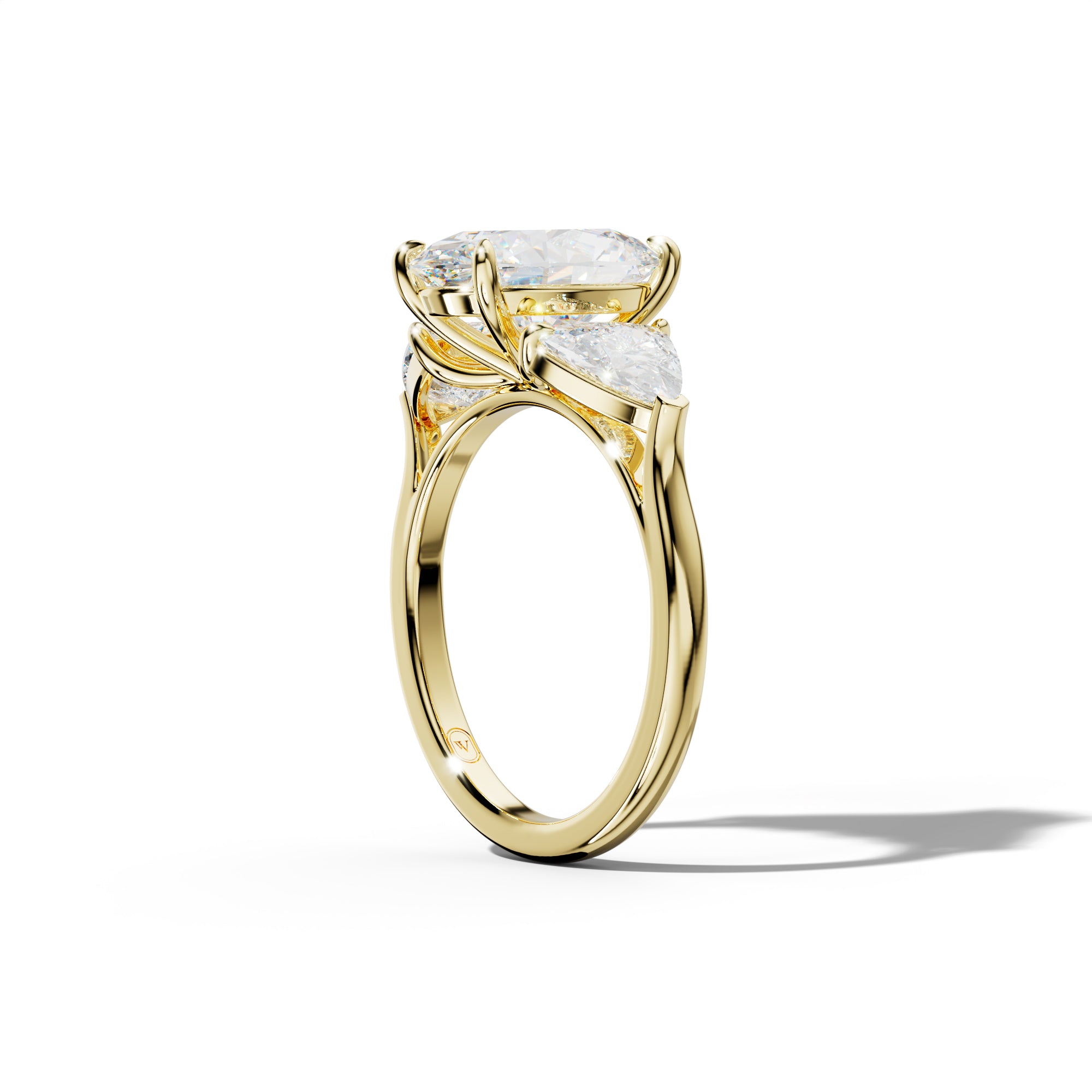Ivy Oval Diamond Engagement Ring