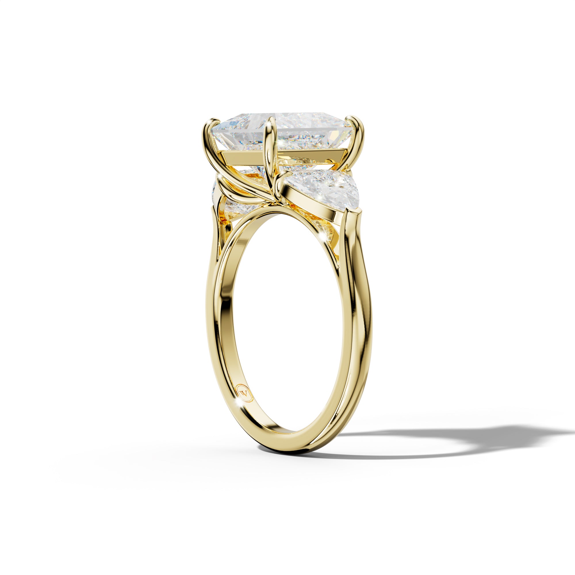 Ivy Princess Cut Engagement Ring