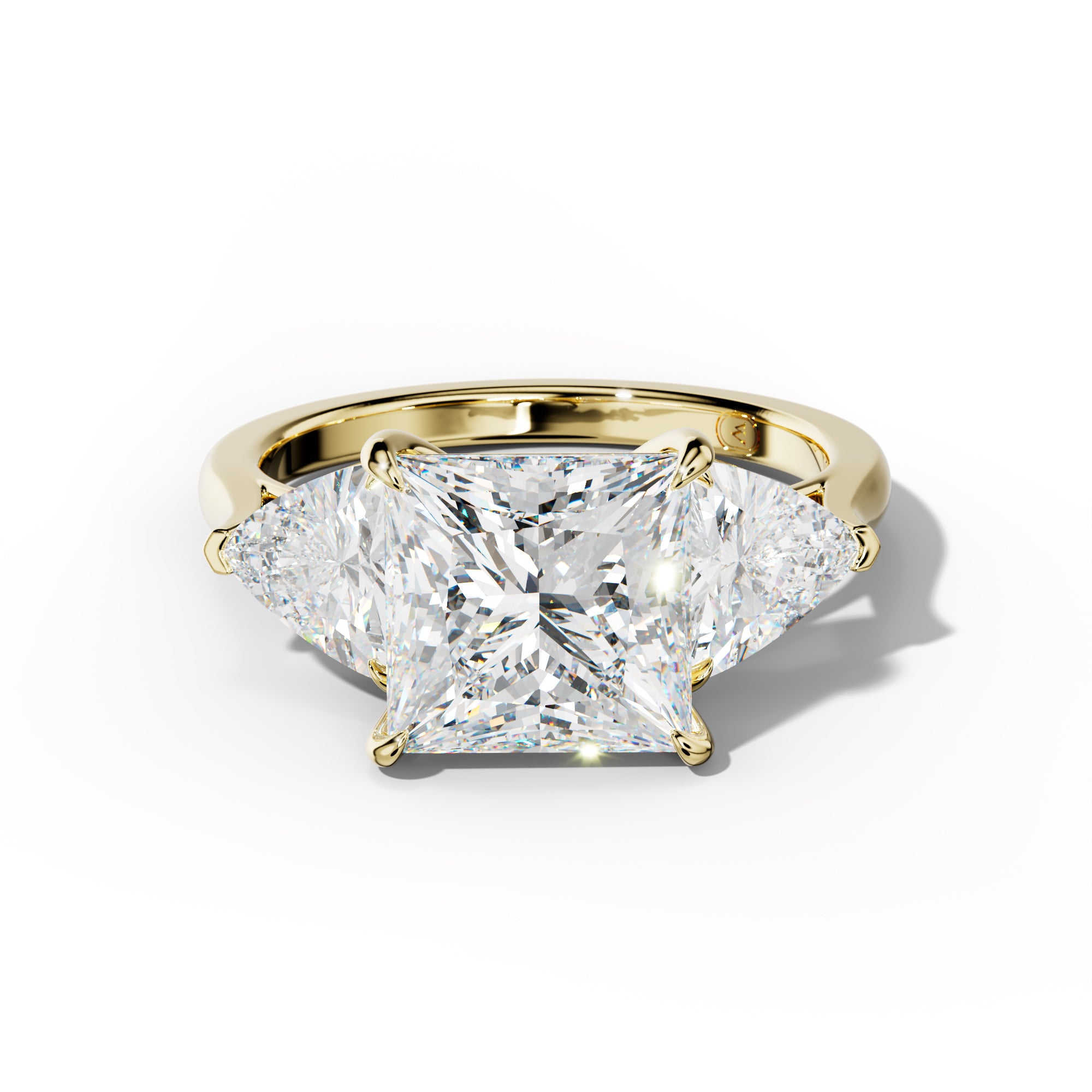 Ivy Princess Cut Engagement Ring