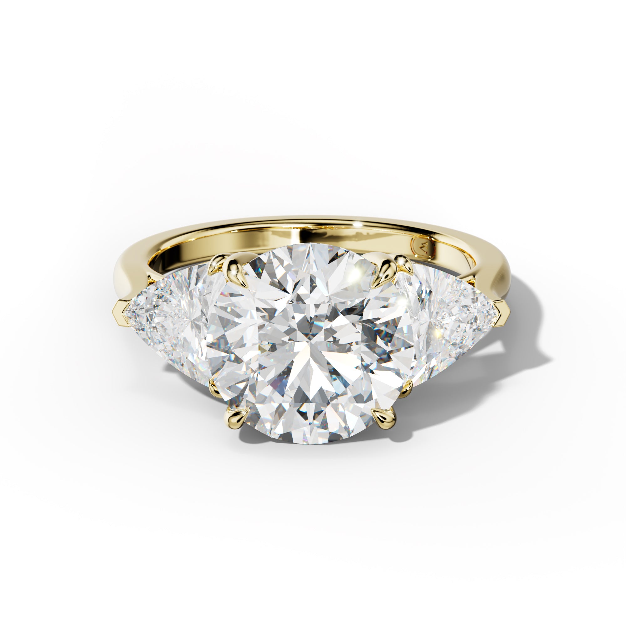 Ivy Round Diamond Engagement Ring