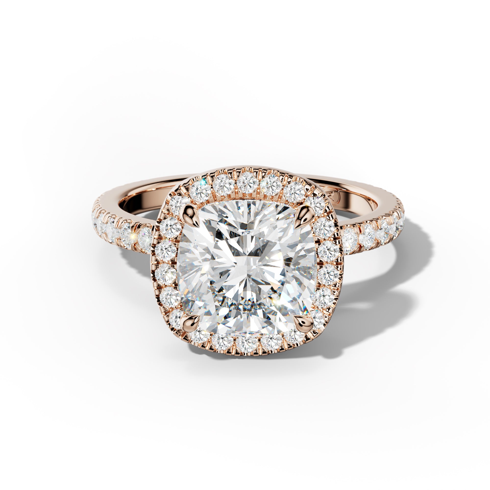 Julia Cushion Cut Engagement Ring