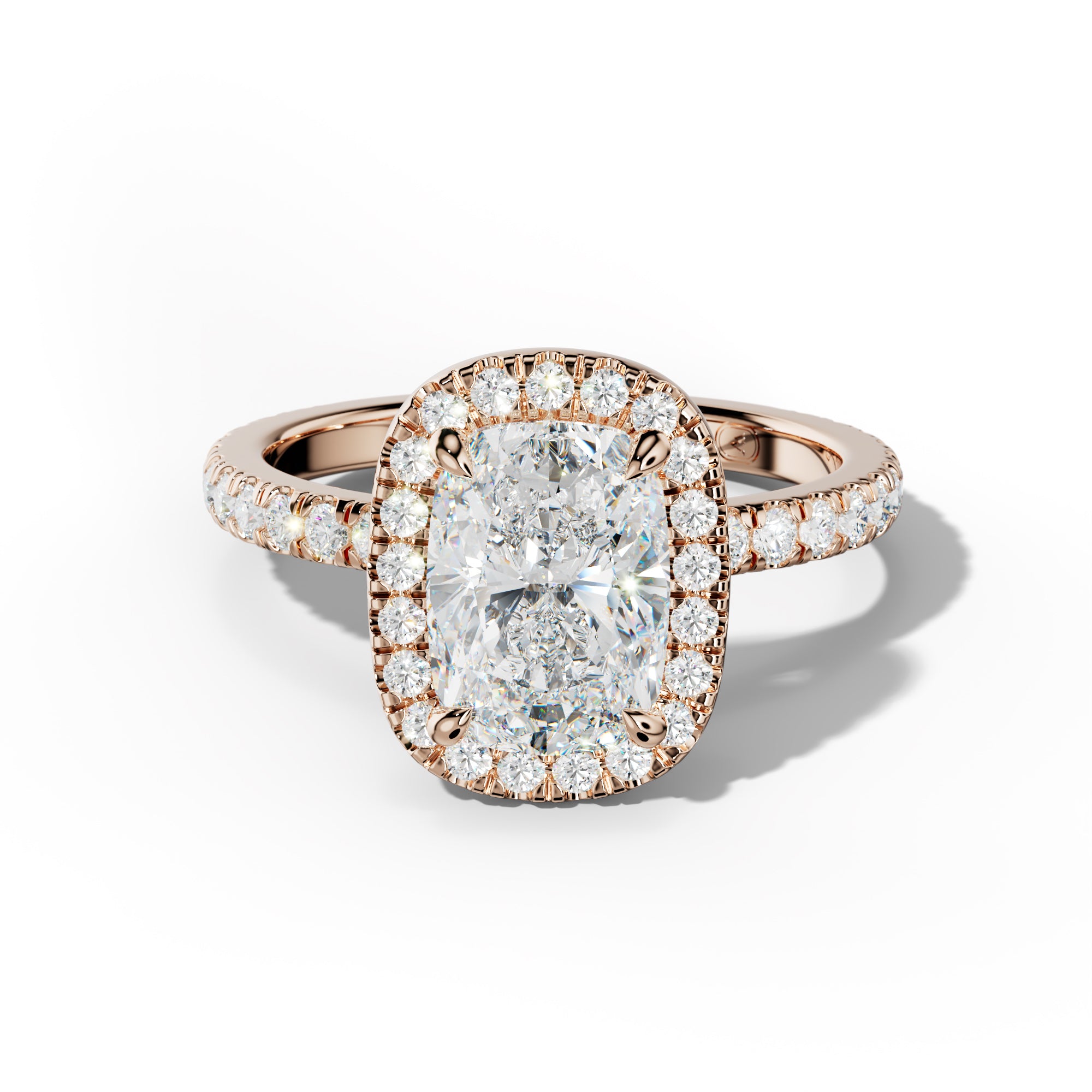 Julia Elongated Cushion Cut Engagement Ring
