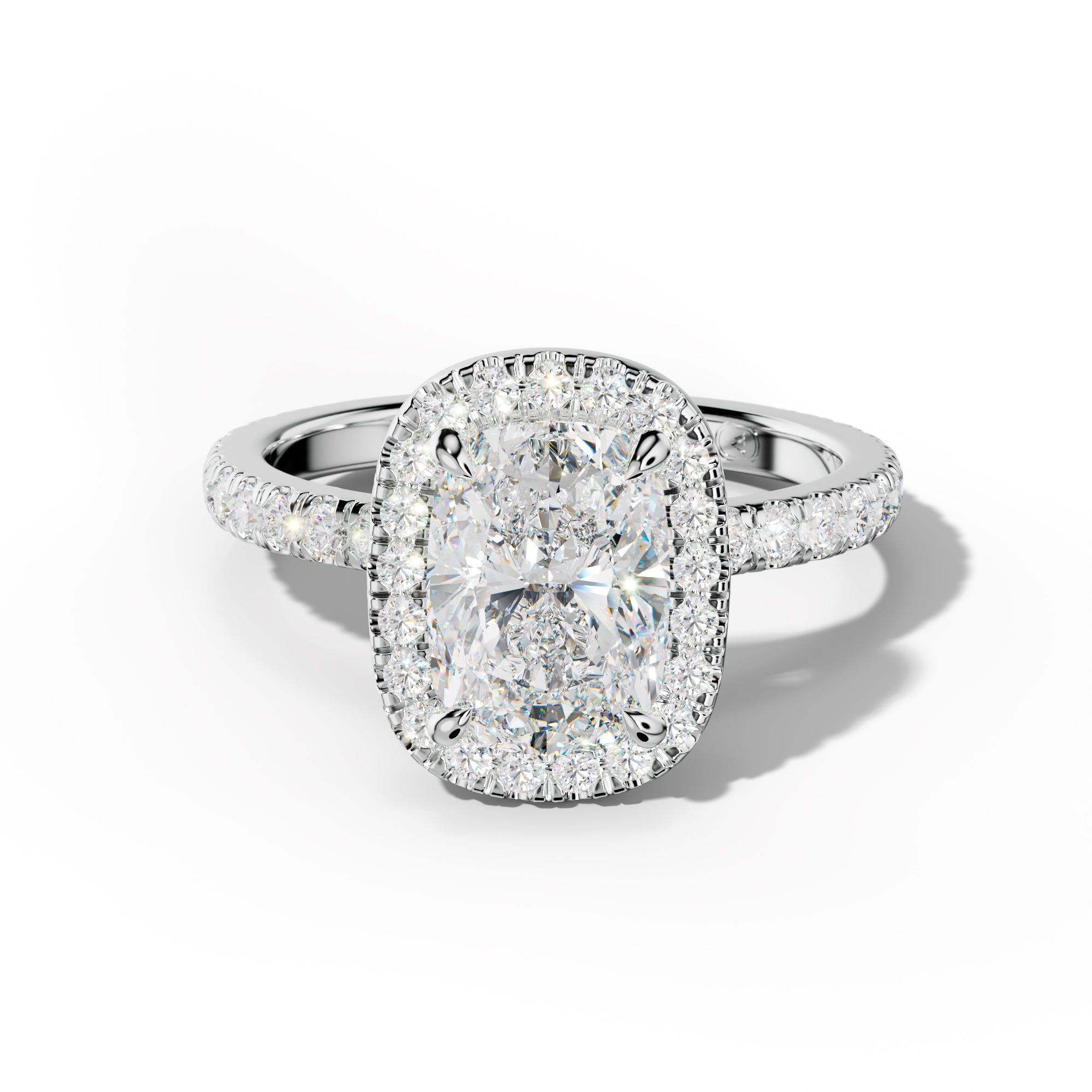 Julia Elongated Cushion Cut Engagement Ring