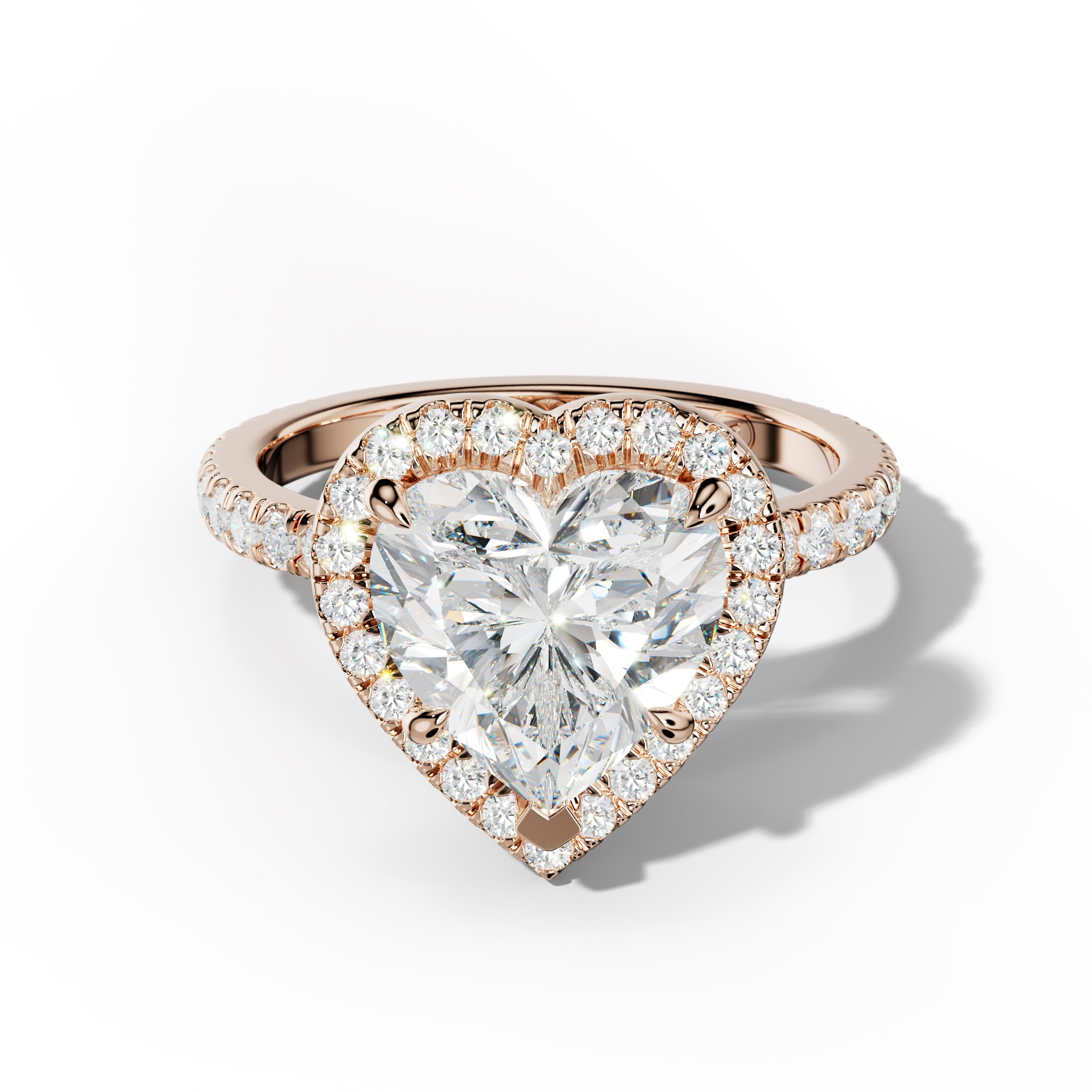 Julia Heart Cut Engagement Ring