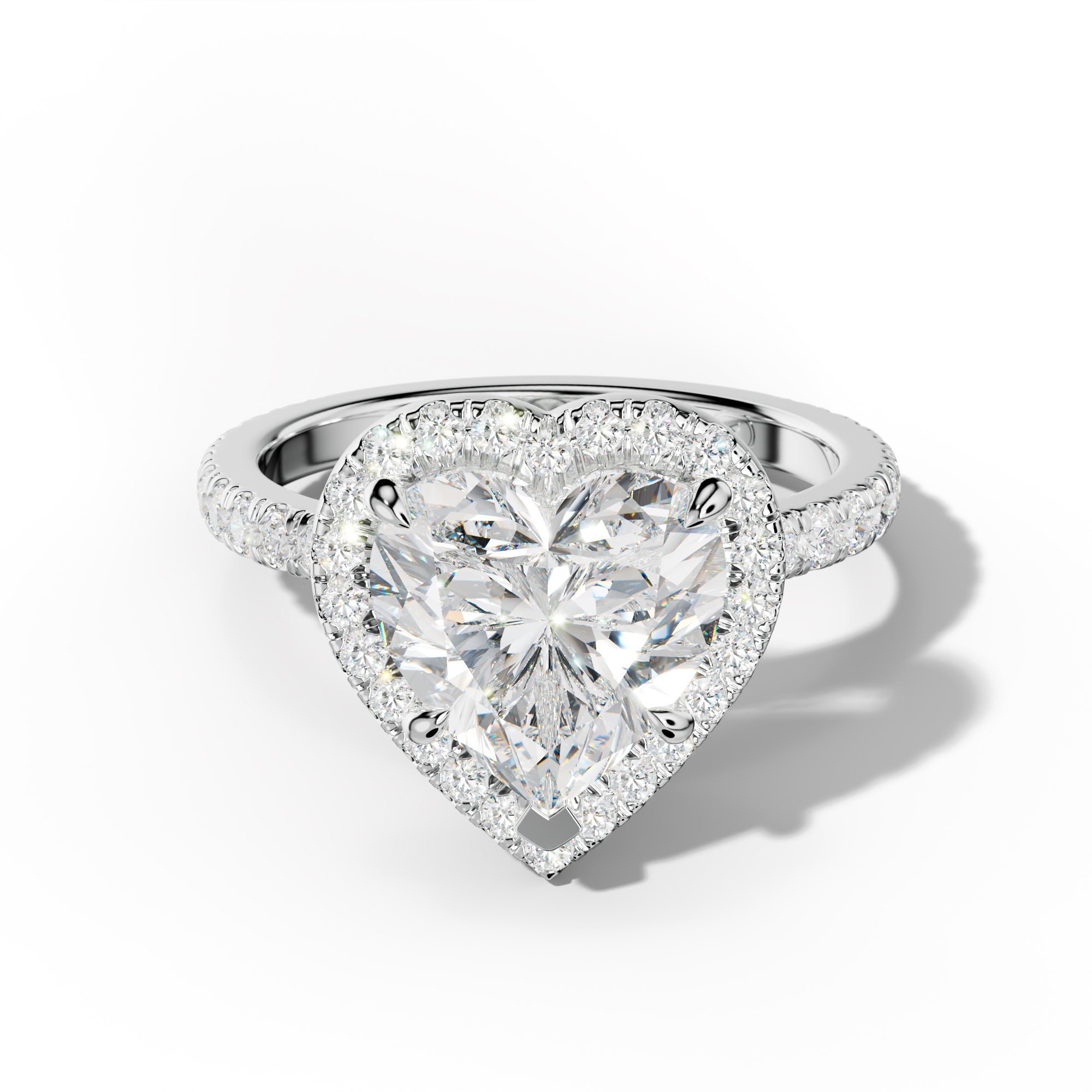 Julia Heart Cut Engagement Ring