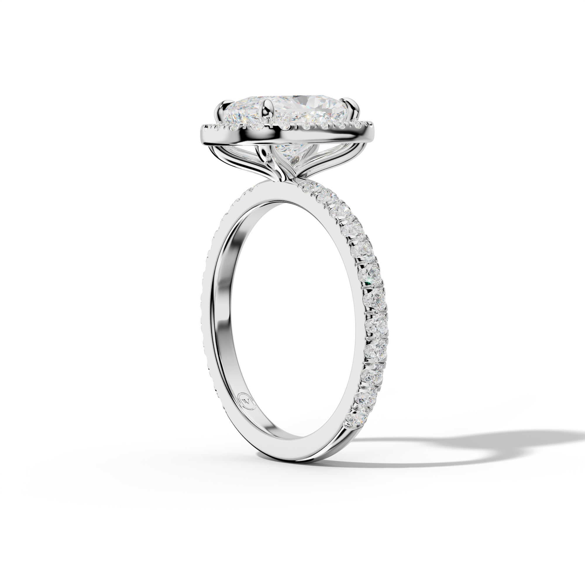 Julia Elongated Cushion Cut Engagement Ring