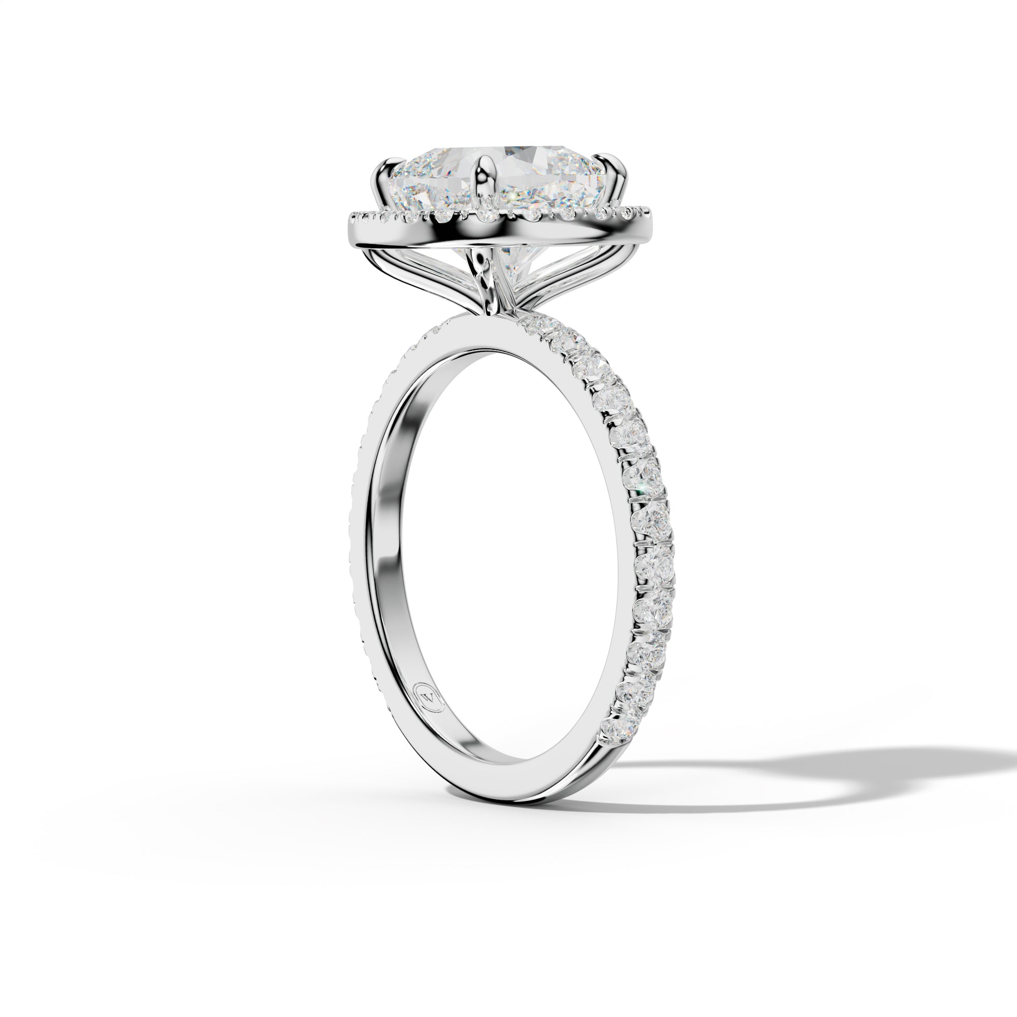 Julia Cushion Cut Engagement Ring