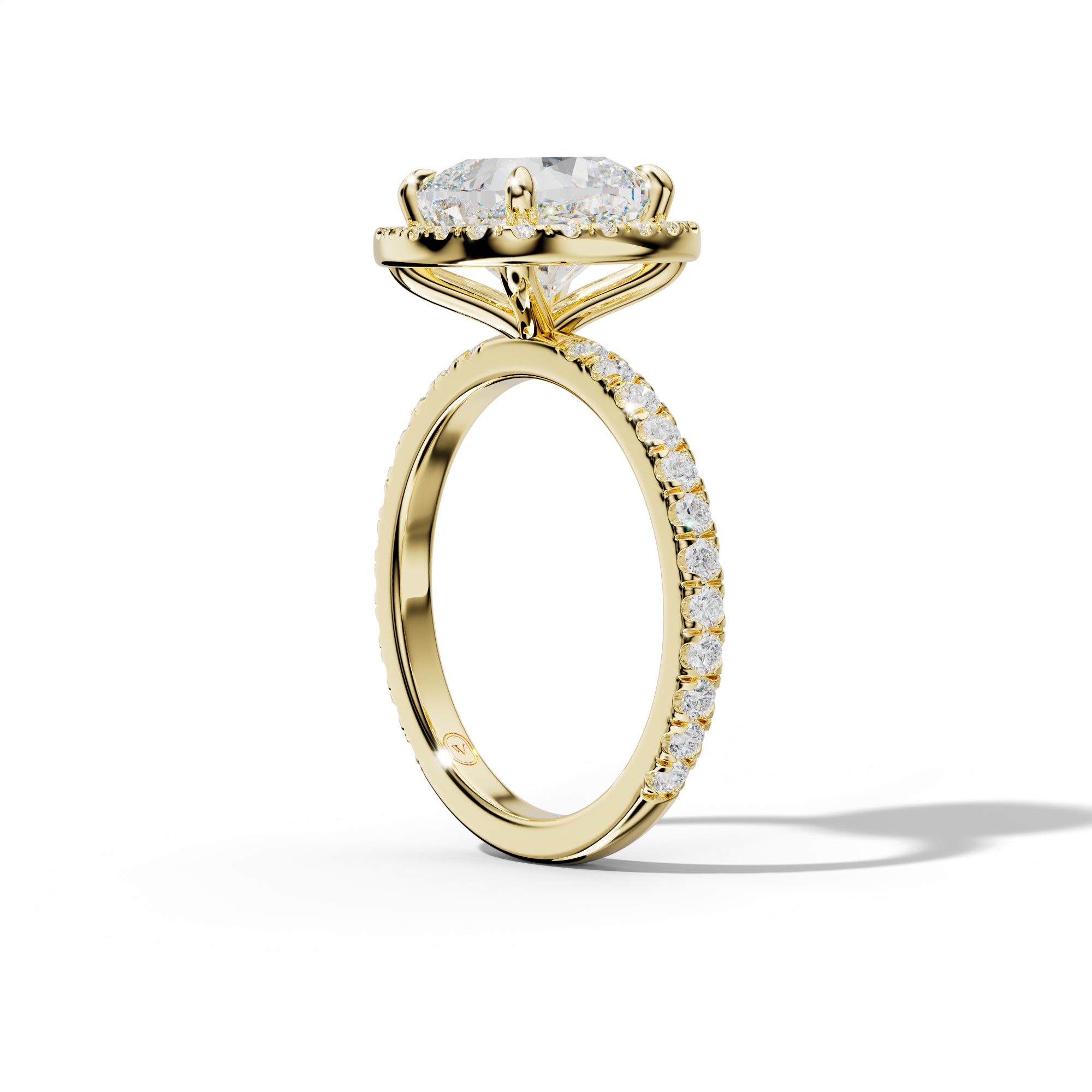 Julia Cushion Cut Engagement Ring
